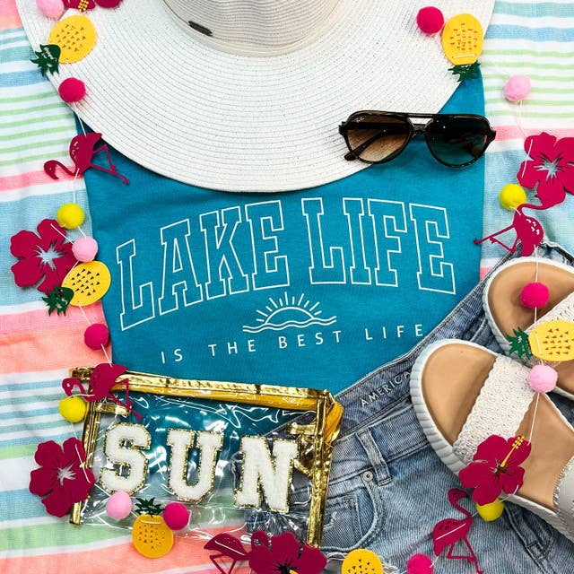 Lake Life Is the Best Life Everyday Tee Hoodie, Sweatshirt | PodTeesHub.com
