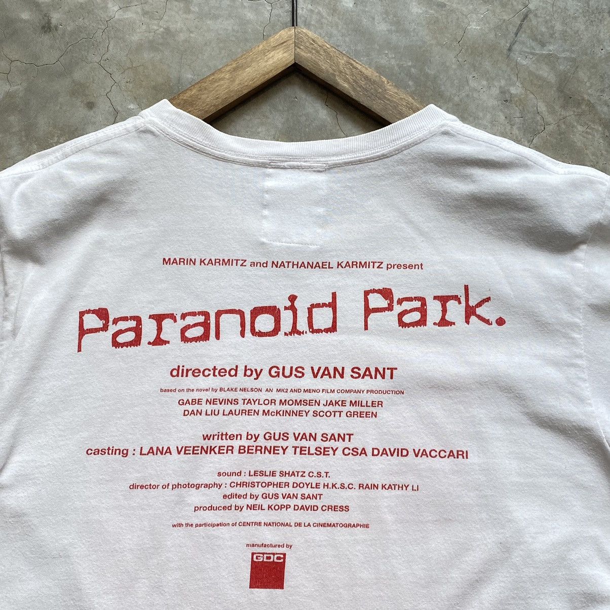 Vintage 2007 Paranoid Park Gus Van Sant Movie Tee By Gdc Hoodie, Sweatshirt | PodTeesHub.com