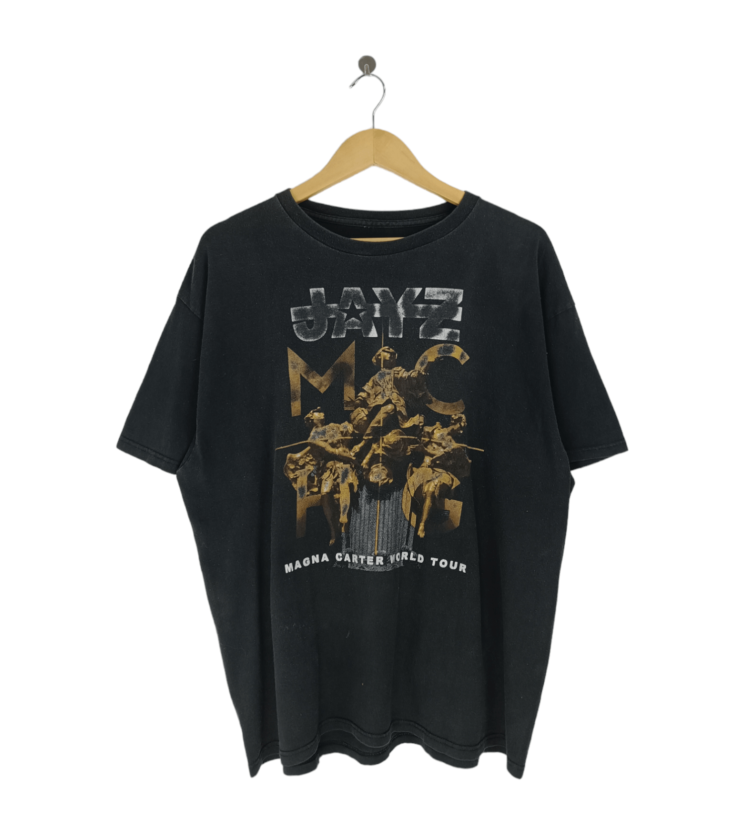Rap Tees Faded Vintage 2014 Jay Z Magna Carter World Tour Very Rare T Hoodie, Sweatshirt | PodTeesHub.com