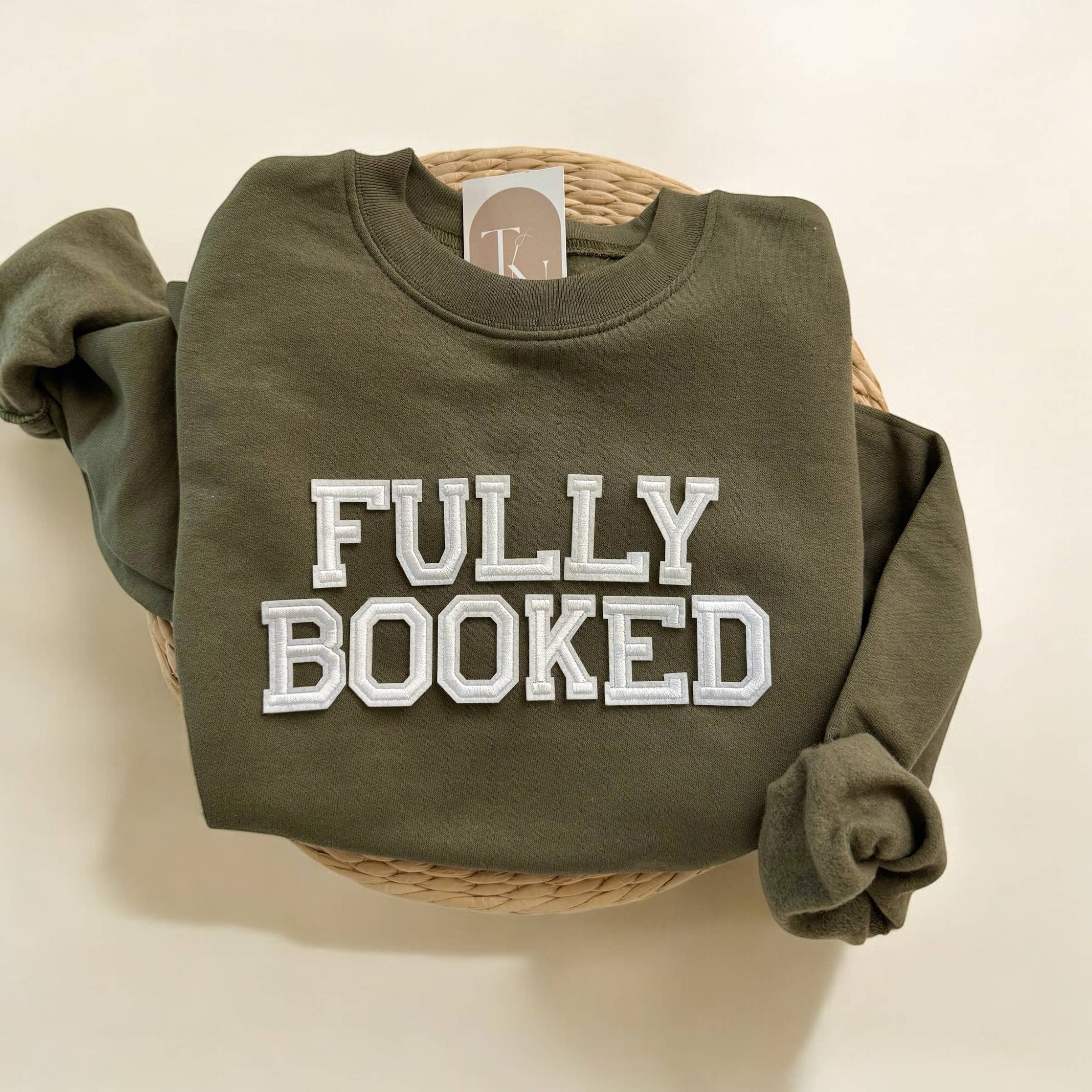Fully Booked Sweatshirt, Book Lovers Gifts T-Shirts, Hoodie | PodTeesHub.com