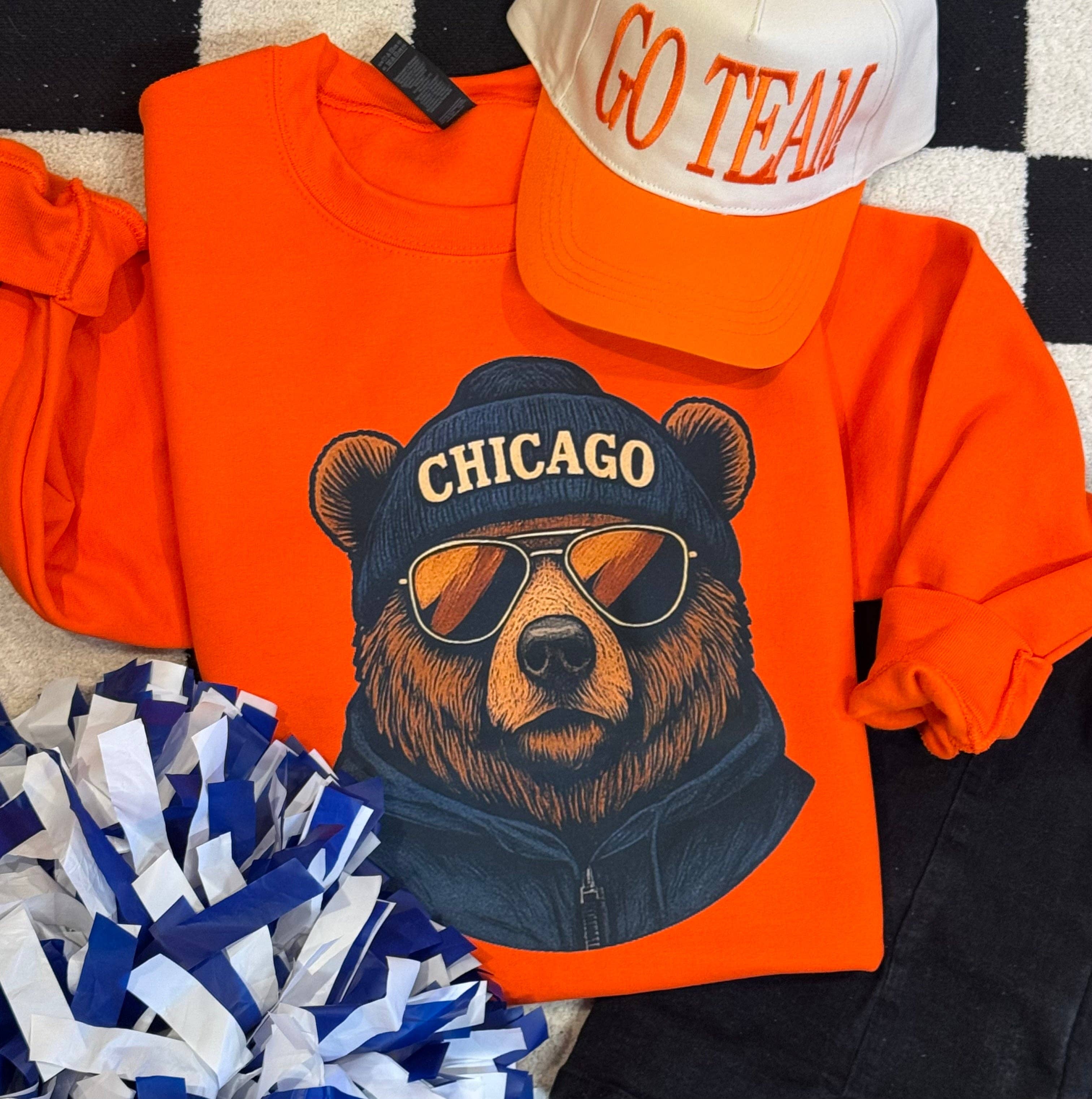 Chicago Cool Mascot Sweatshirt T-Shirts, Hoodie | PodTeesHub.com