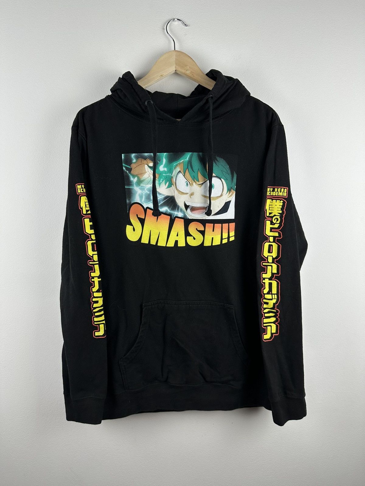 Anime My Hero Academia Smash Midoriya Anime Hoodie T-Shirts, Sweatshirt | PodTeesHub.com