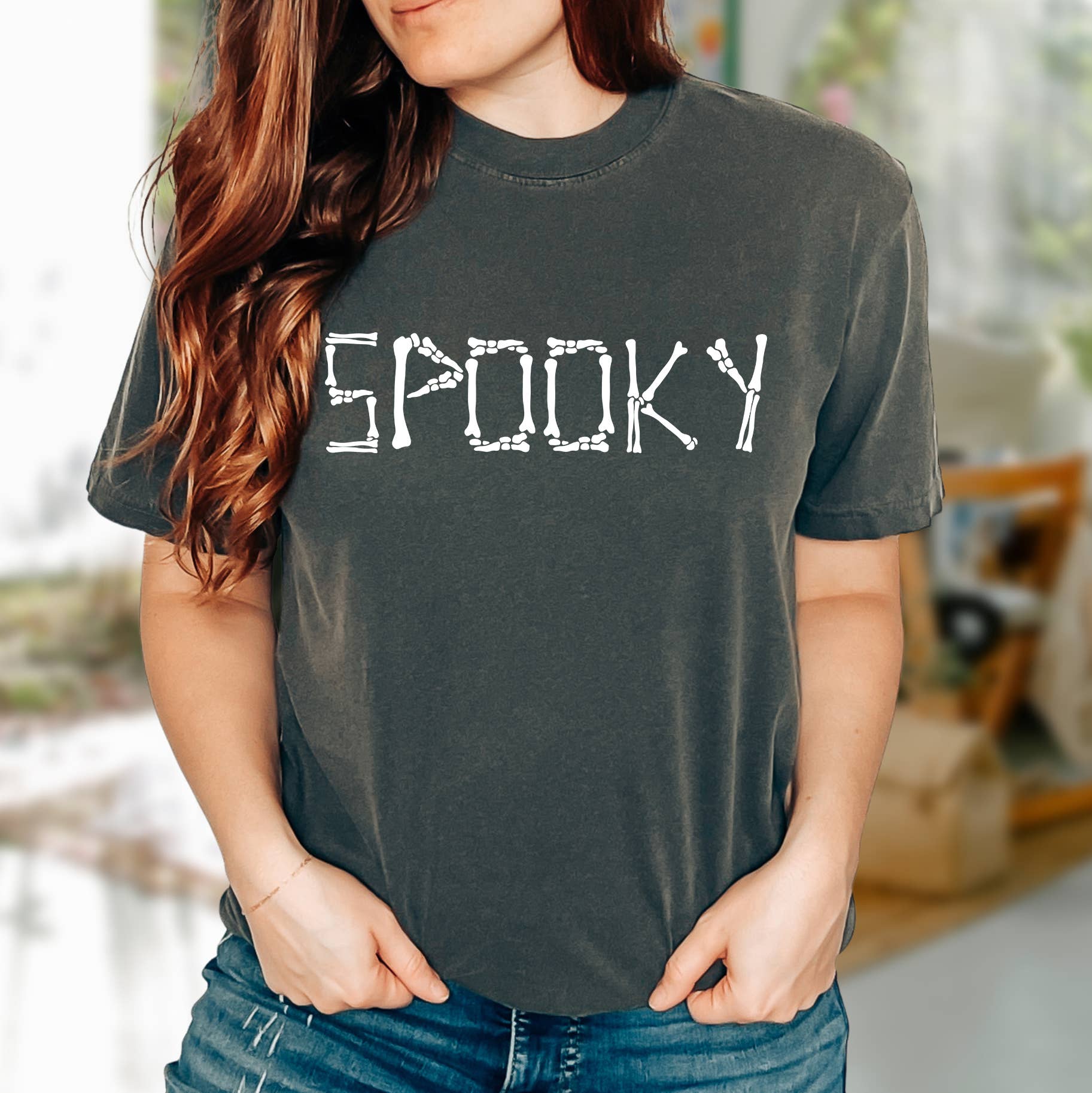 Spooky Graphic Tee | Halloween | Sizes S-2XL Hoodie, Sweatshirt | PodTeesHub.com