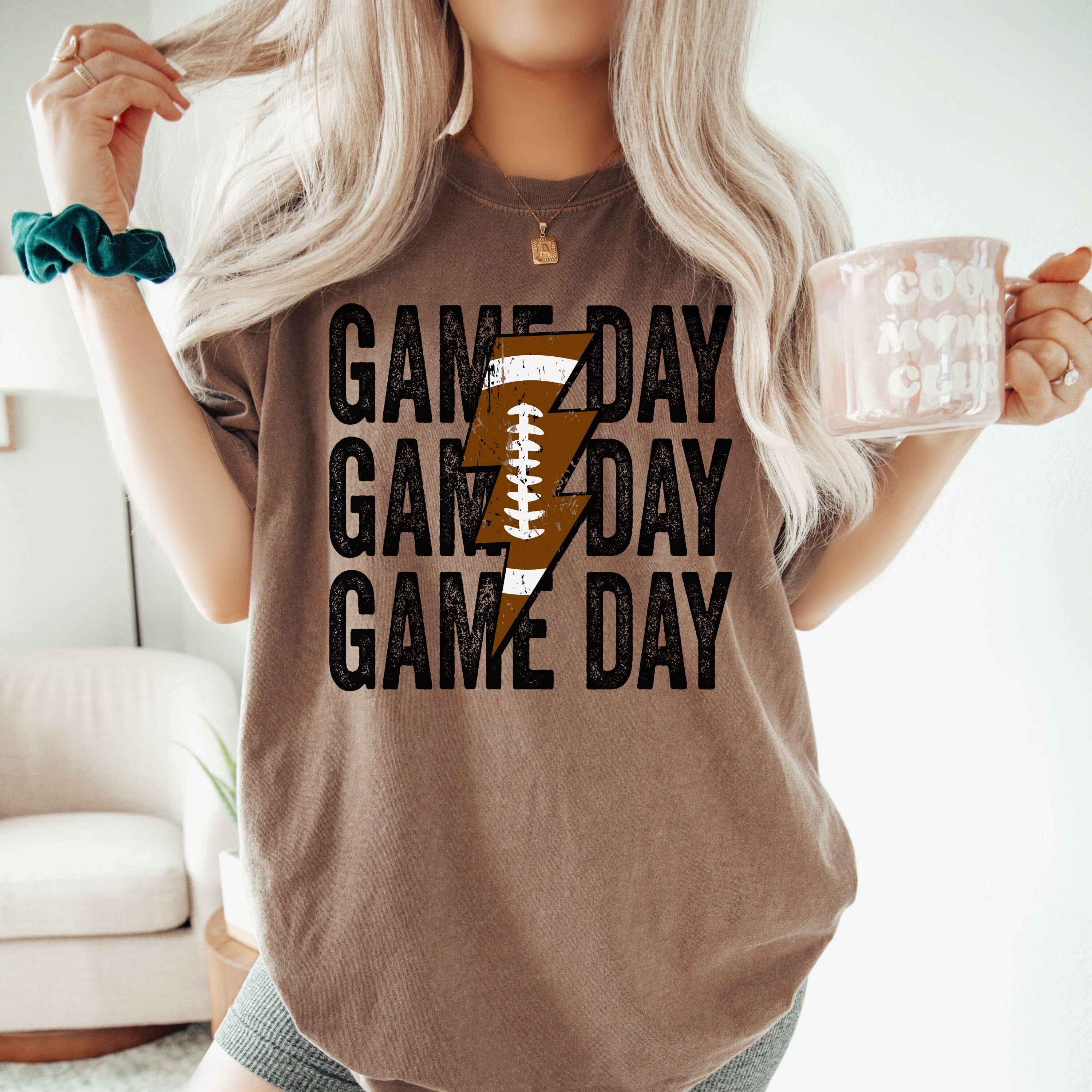 Football Mom Shirt – Game Day Tee For Sports Mama Hoodie, Sweatshirt | PodTeesHub.com