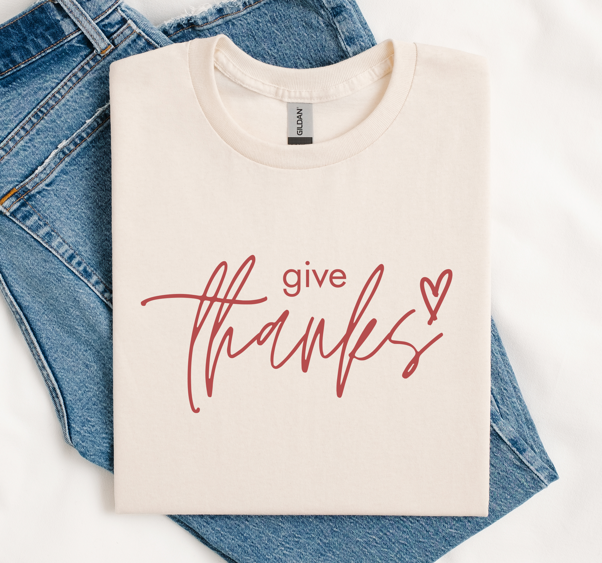 Give Thanks Shirt, Faith Tee, Thanksgiving Gift, Soft Gildan Hoodie, Sweatshirt | PodTeesHub.com
