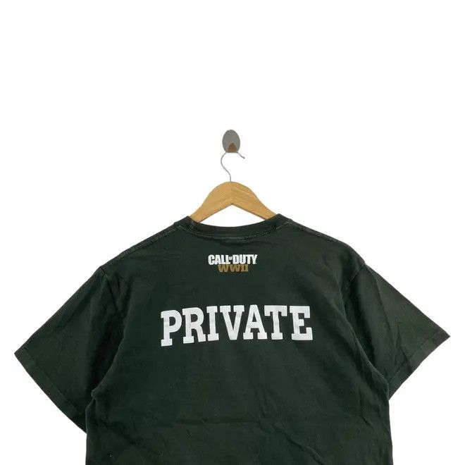 Vintage Call Of Duty Wwii Private Video Game Tee Shirt Top No War Hoodie, Sweatshirt | PodTeesHub.com