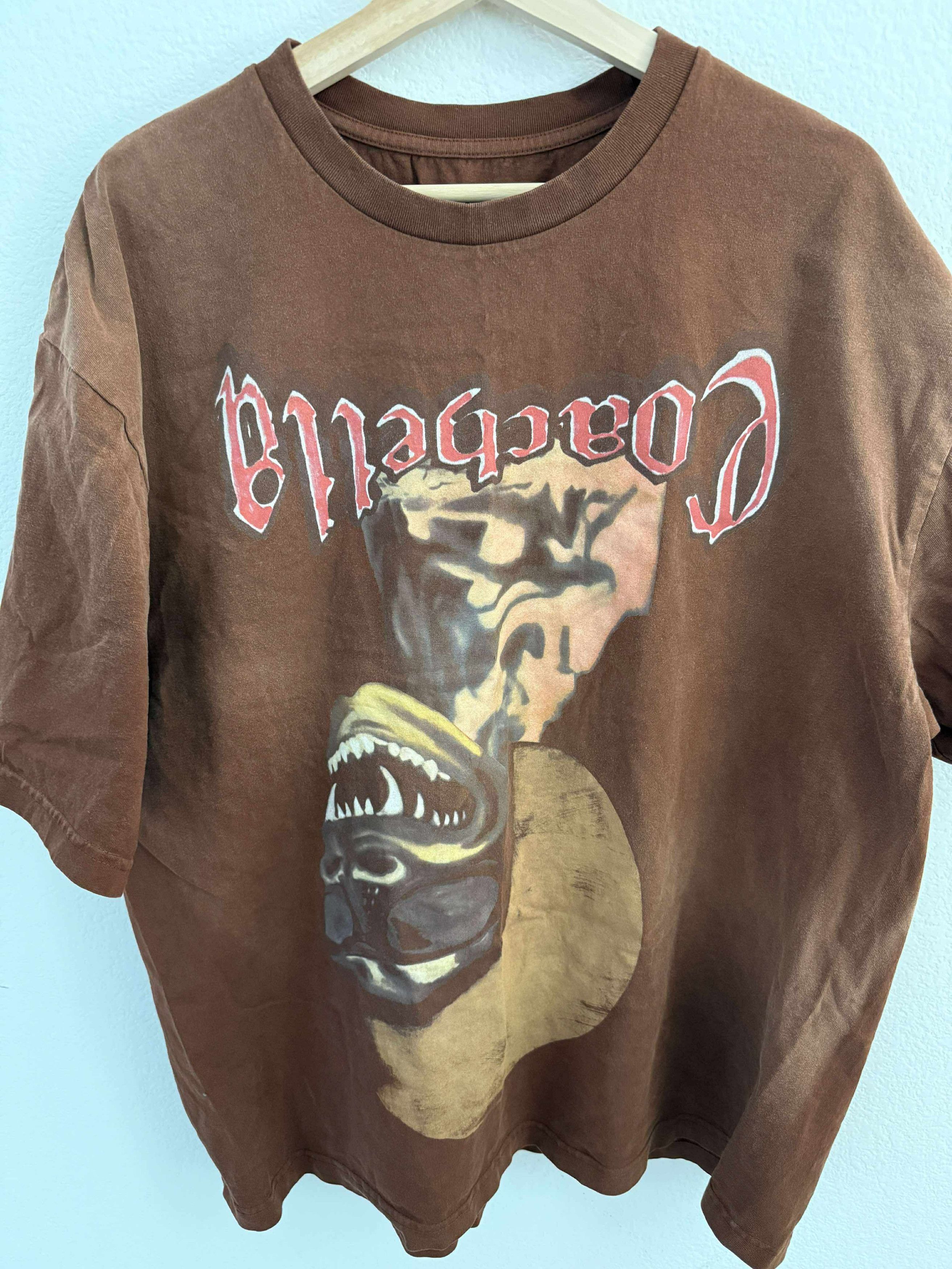 Scott Travis Scott Coachella 2025 Brown T-Shirts, Hoodie, Sweatshirt