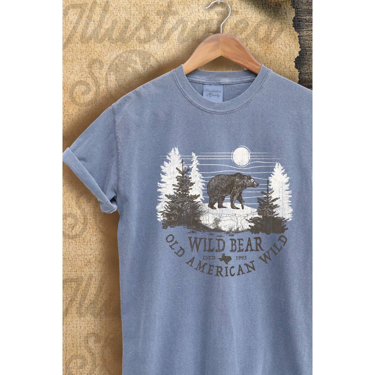 American Wild Vintage Graphic  Tee Hoodie, Sweatshirt | PodTeesHub.com