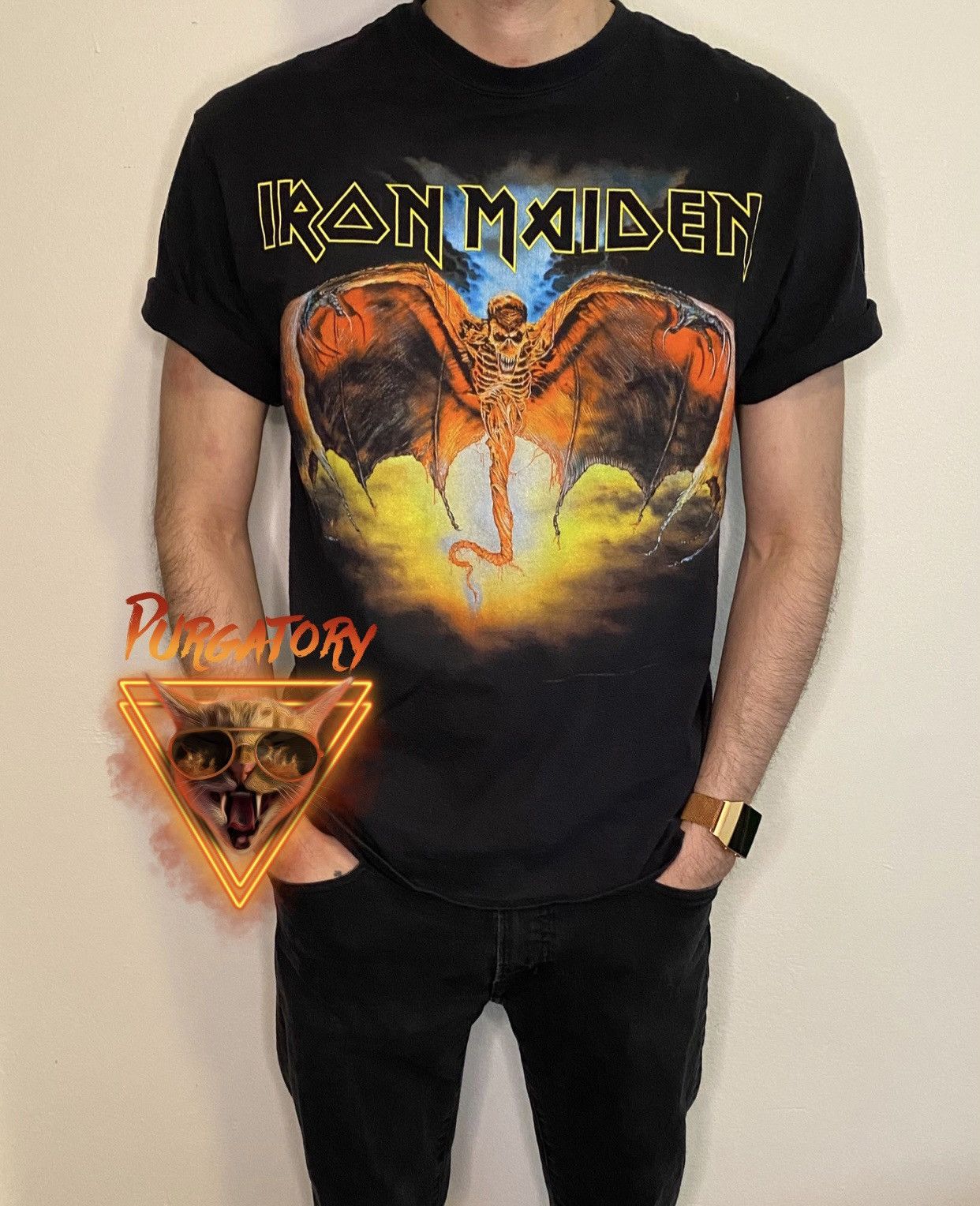 Iron Maiden X Vintage Fear Dark Iron Maiden Shirt T-Shirts, Hoodie, Sweatshirt