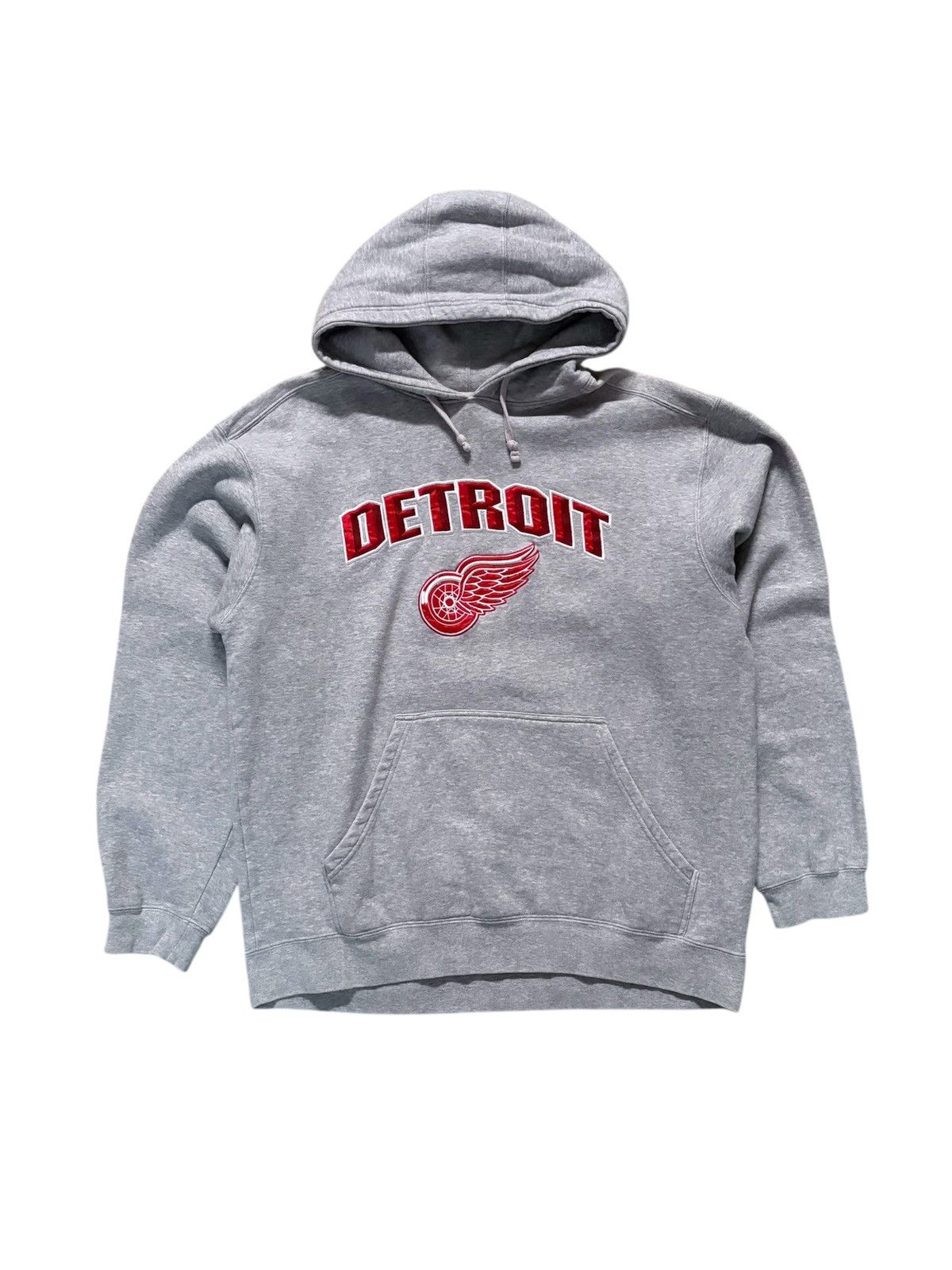 Detroit Redwings Nhl Embroidered Satin Graphic Hoodie T-Shirts, Sweatshirt | PodTeesHub.com