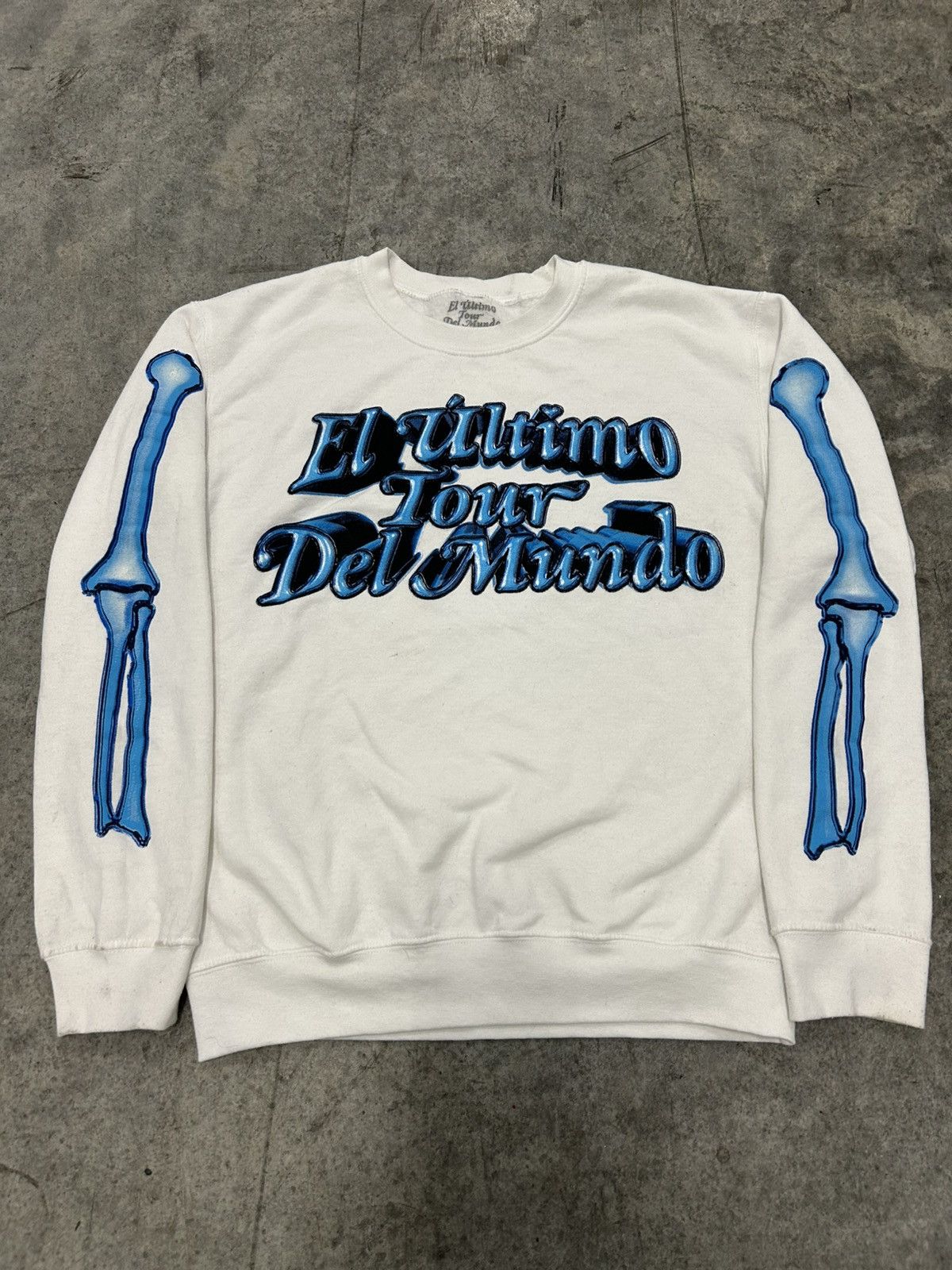 Band Tees Bad Bunny El Ultimo Tour Del Mundo Sweatshirt Bones Hoodie | PodTeesHub.com