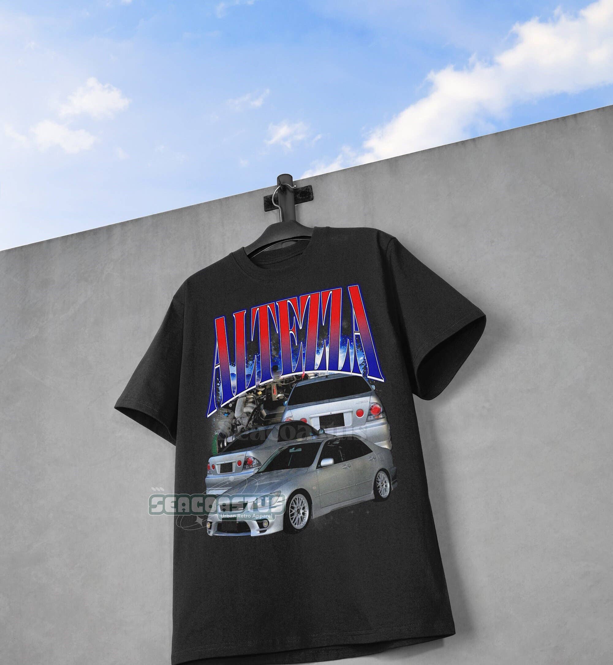 Vintage Toyota Altezza RS200 Jdm Graphic T-Shirt Hoodie, Sweatshirt | PodTeesHub.com