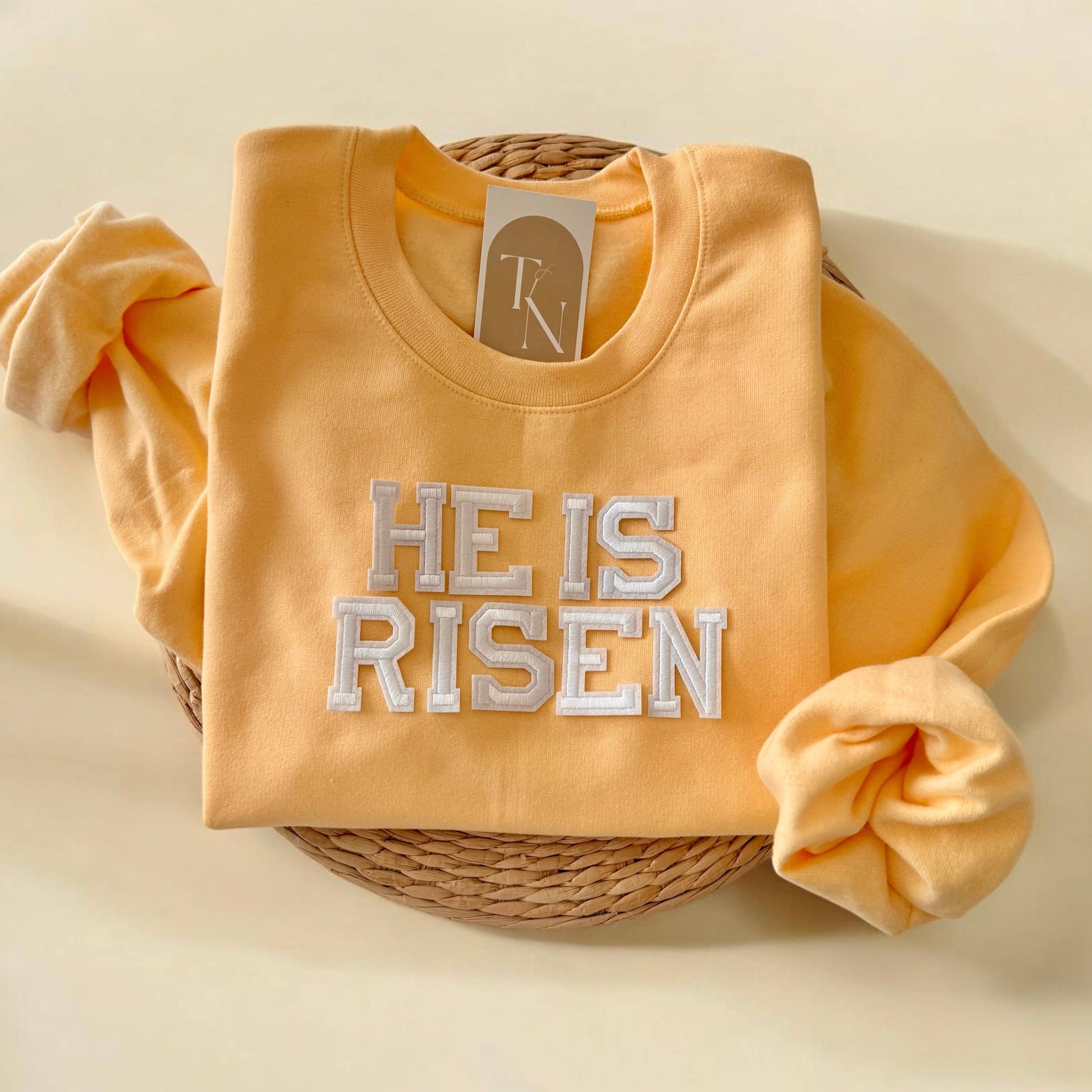 He Is Risen Sweatshirt, Christian Sweatshirts T-Shirts, Hoodie | PodTeesHub.com