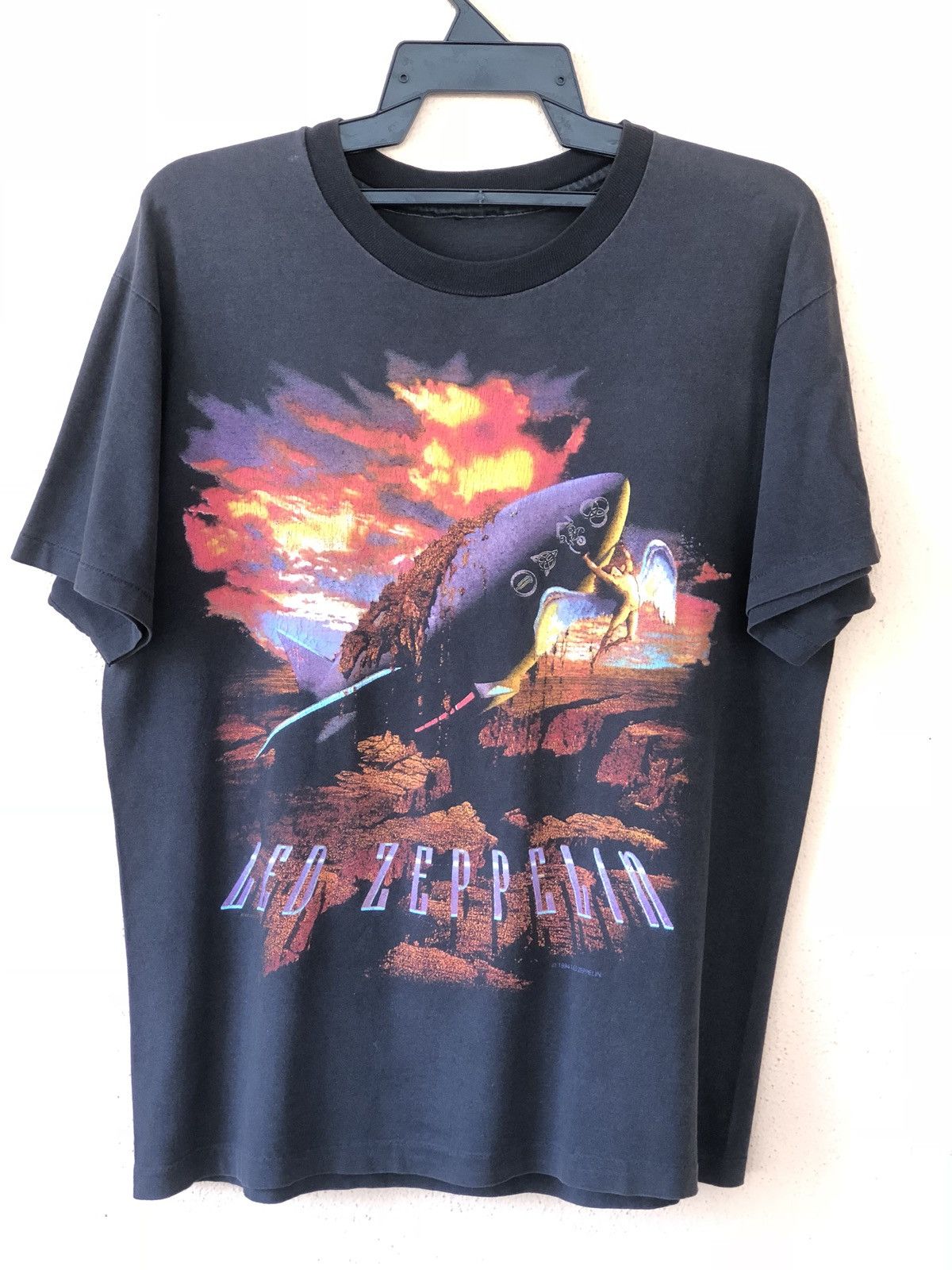 Led Zeppelin X Vintage Vintage 90s Led Zeppelin Band Promo T-Shirts, Hoodie, Sweatshirt