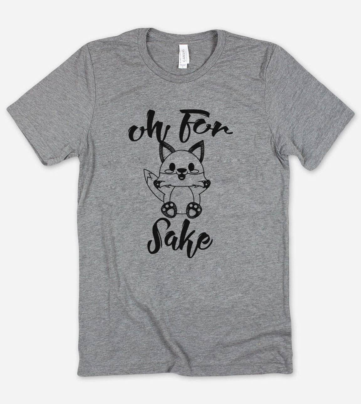 Oh For Fox Sake - Funny Sassy Sarcastic Fox Nerd T-Shirt Hoodie, Sweatshirt | PodTeesHub.com