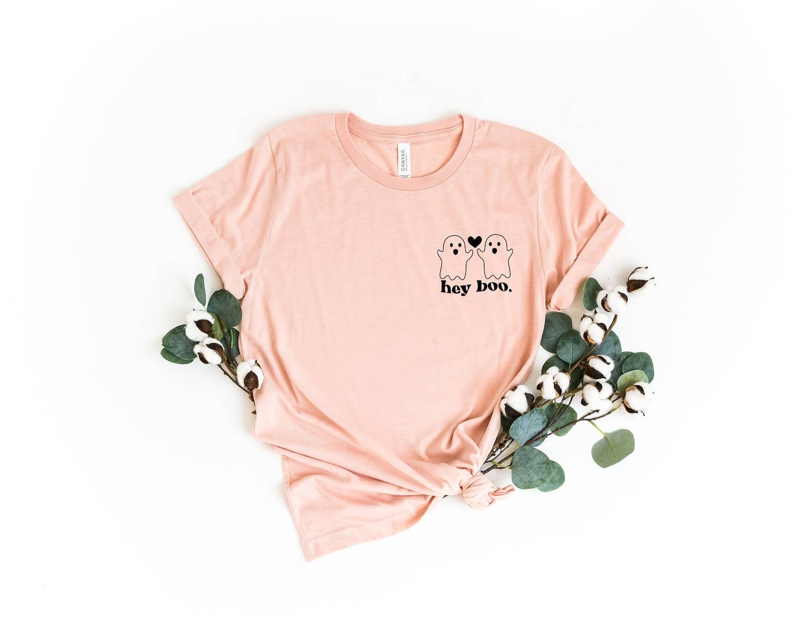 Ghost Hey Boo T-Shirt Hoodie, Sweatshirt | PodTeesHub.com