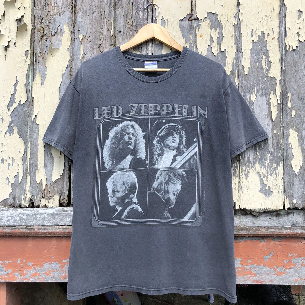 Led Zeppelin X Vintage Faded Vintage Y2k Sunfaded Led Zeppelin Tshirt Hoodie, Sweatshirt | PodTeesHub.com