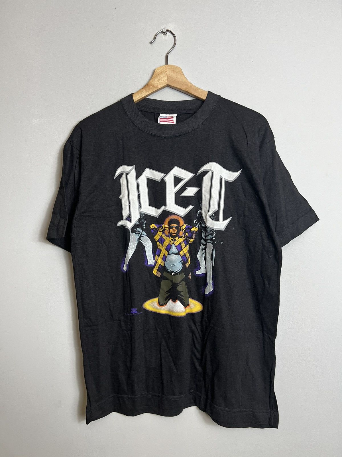 Rap Tees X Vintage Rare Vintage 90s Ice T Debut Album Rap Hip Hop T Shirt Hoodie, Sweatshirt | PodTeesHub.com