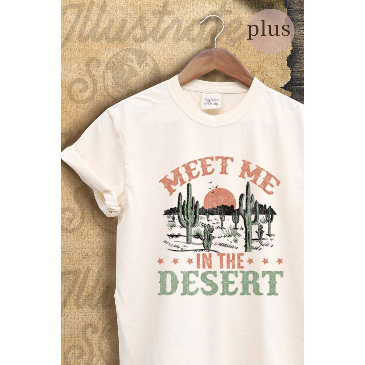 Meet Me in the Desert  Vintage Graphic  Tee Hoodie, Sweatshirt | PodTeesHub.com