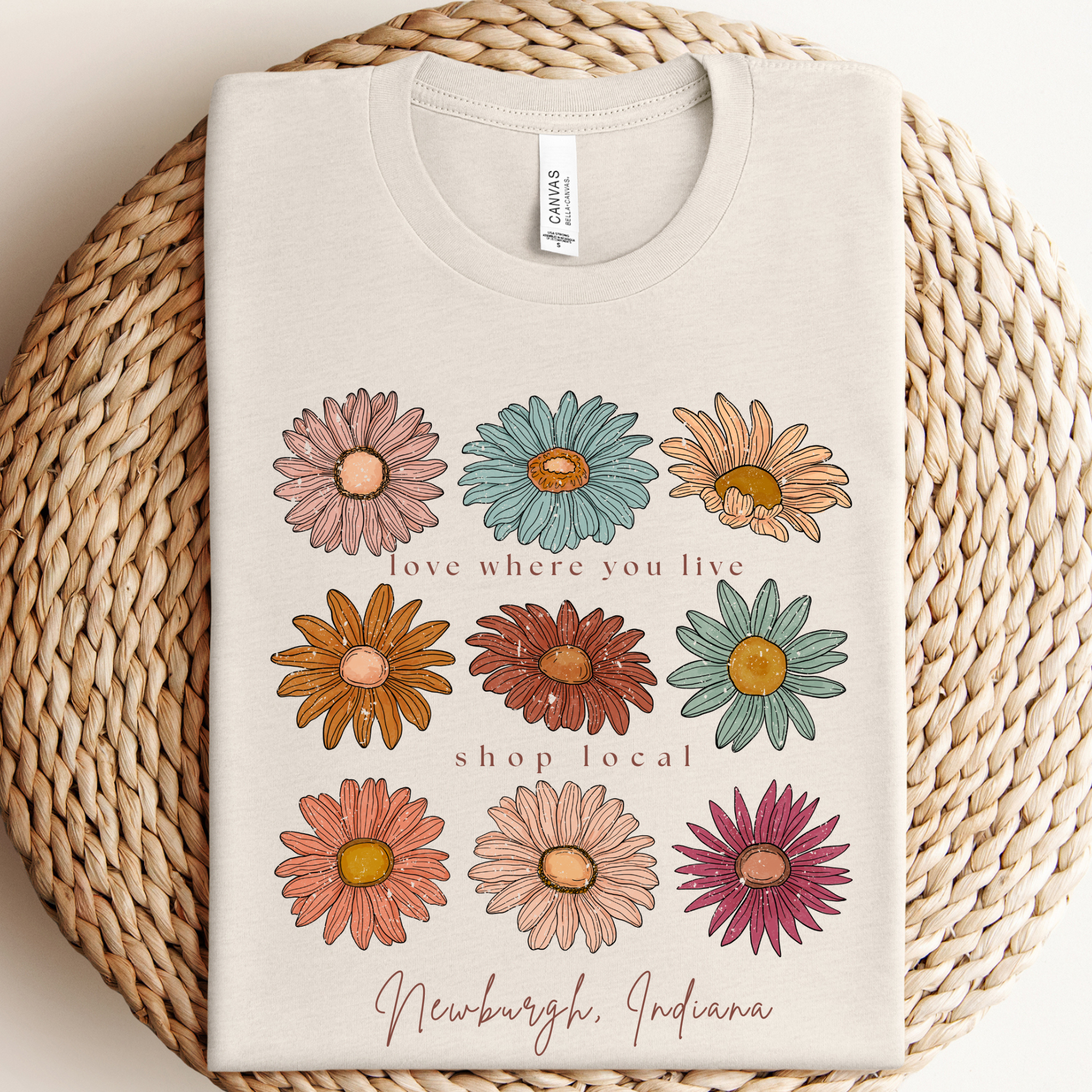 Flower Shop Local Custom Graphic Tee Hoodie, Sweatshirt | PodTeesHub.com