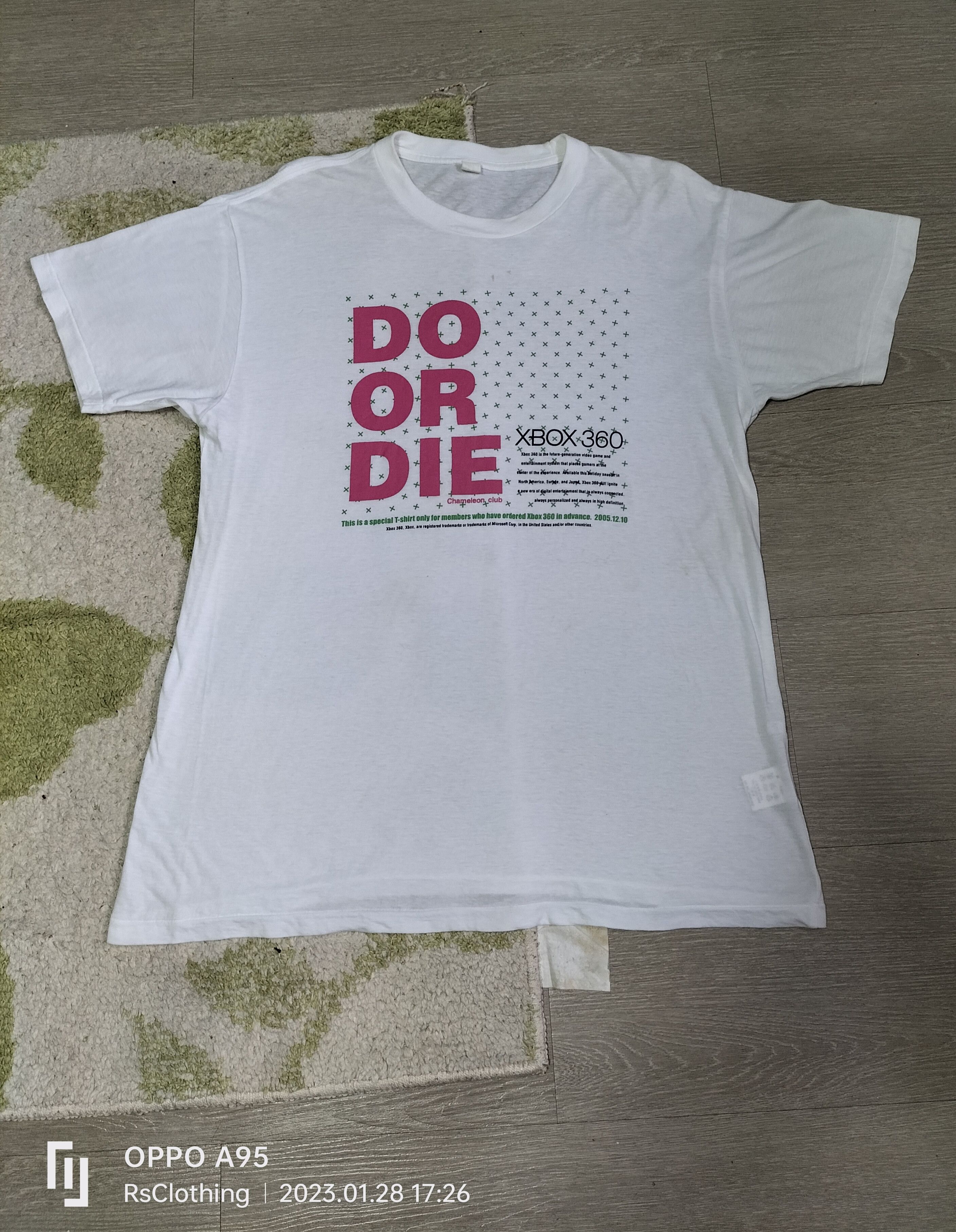 Box 360 Do Or Die T Shirt Sz L Hoodie, Sweatshirt | PodTeesHub.com