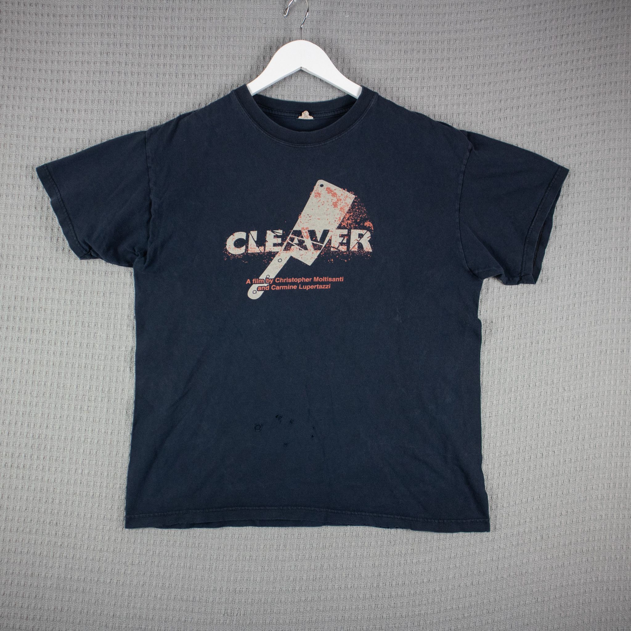 Anvil Rare Y2k The Sopranos Cleaver Movie Promo Tee 2007 Large Hoodie, Sweatshirt | PodTeesHub.com