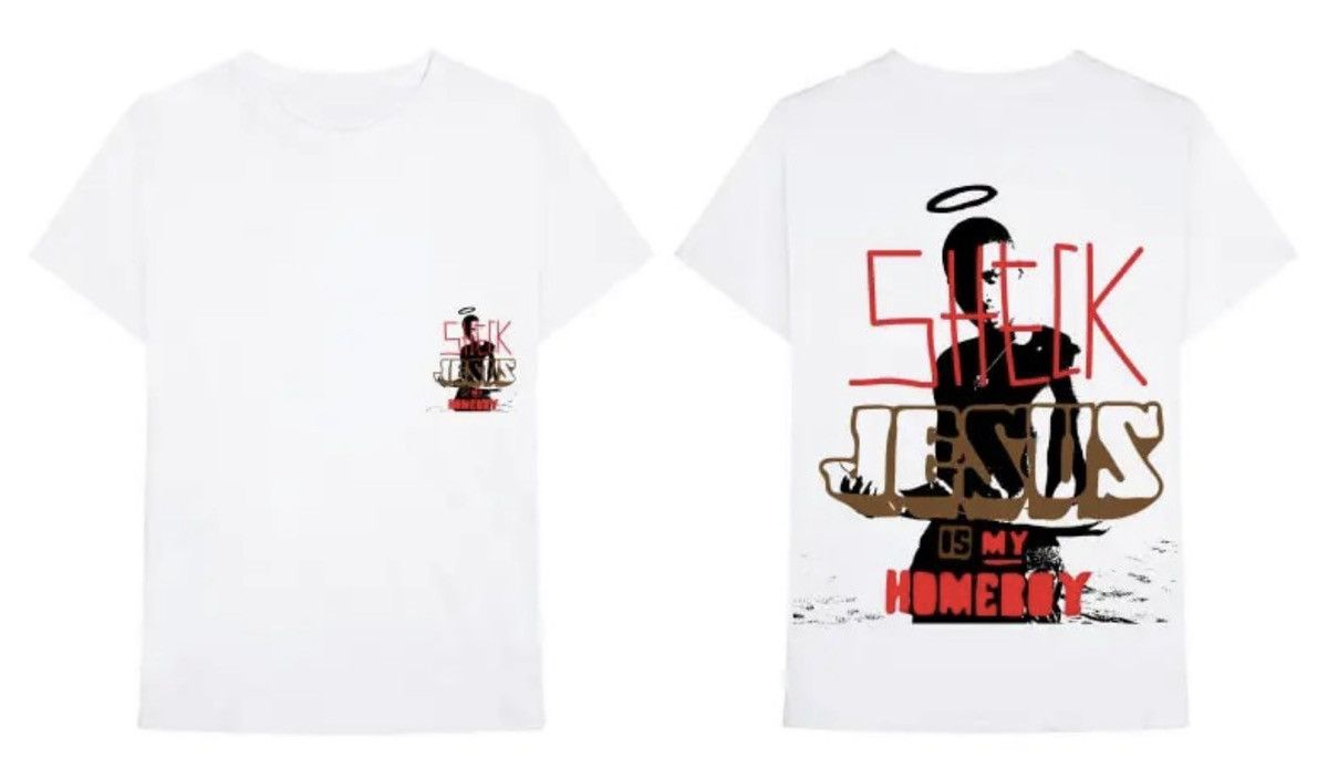Rap Tees Sheck Wes Sheck Jesus T Shirt Hoodie, Sweatshirt | PodTeesHub.com