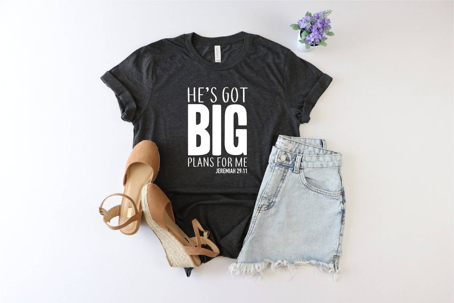 He's Got Big Plans For Me T-Shirt Hoodie, Sweatshirt | PodTeesHub.com