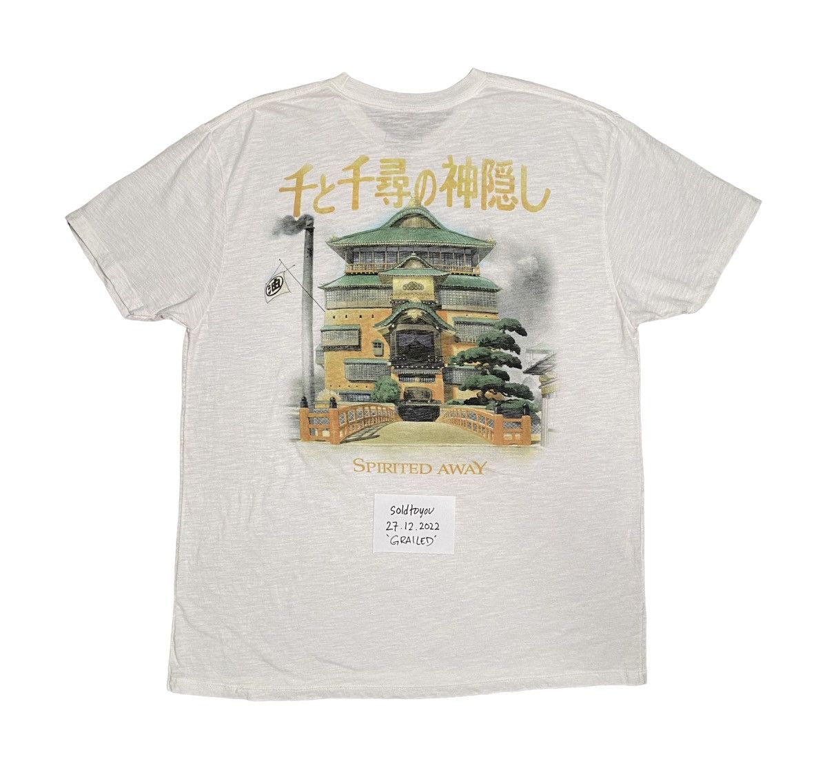 Japanese Brand X Vintage Super Rare Vintage Spirited Away Anime Studio Ghibli T-Shirts, Hoodie, Sweatshirt