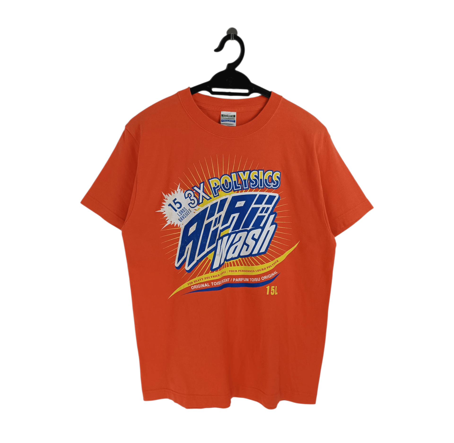 Band Tees Vintage Polysics Detergent Wash Parody Electro Punk Tee Hoodie, Sweatshirt | PodTeesHub.com