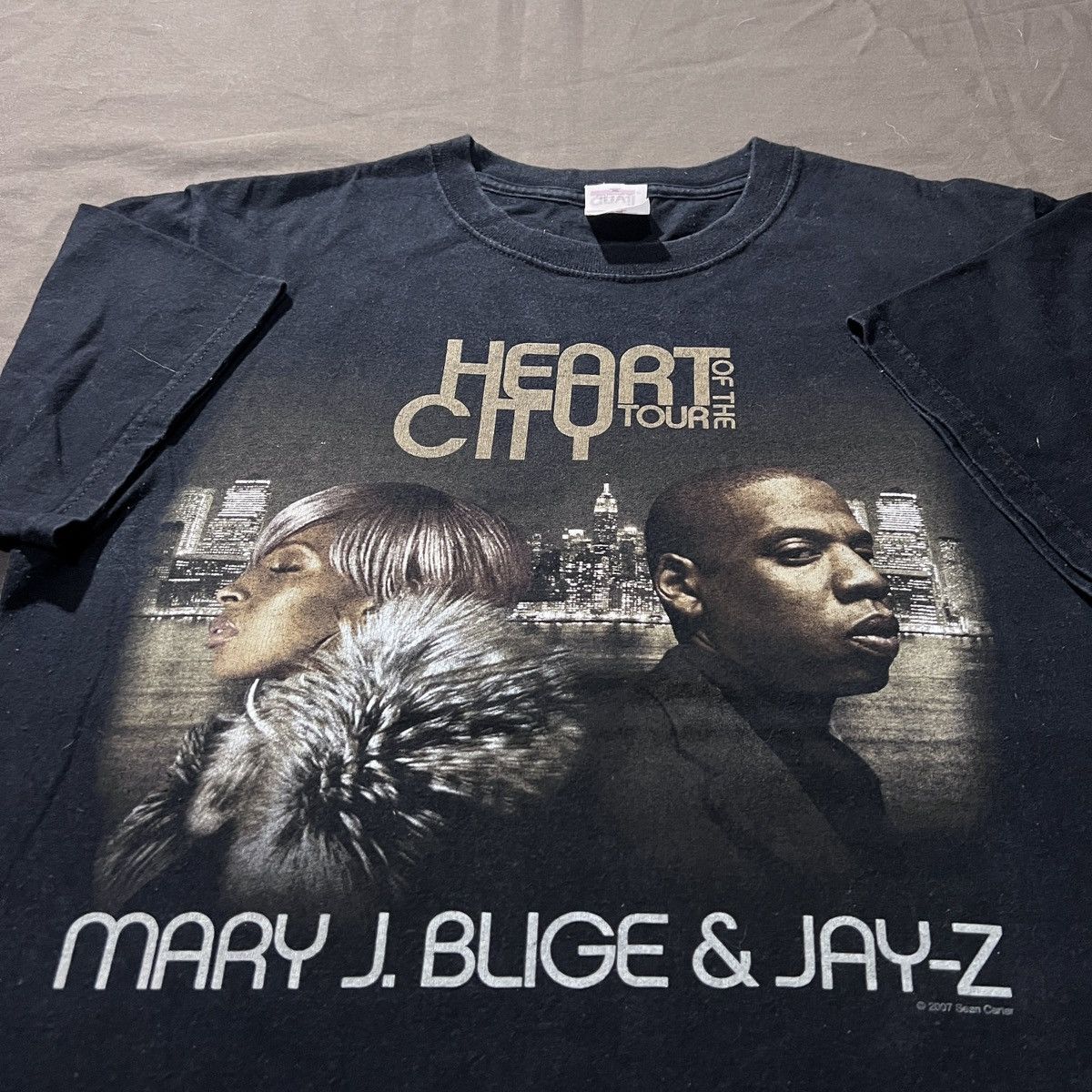 Rap Tees Vintage Y2k Mary J Blige Jay Z Tour Tee R B Hiphop Soul Hoodie, Sweatshirt | PodTeesHub.com