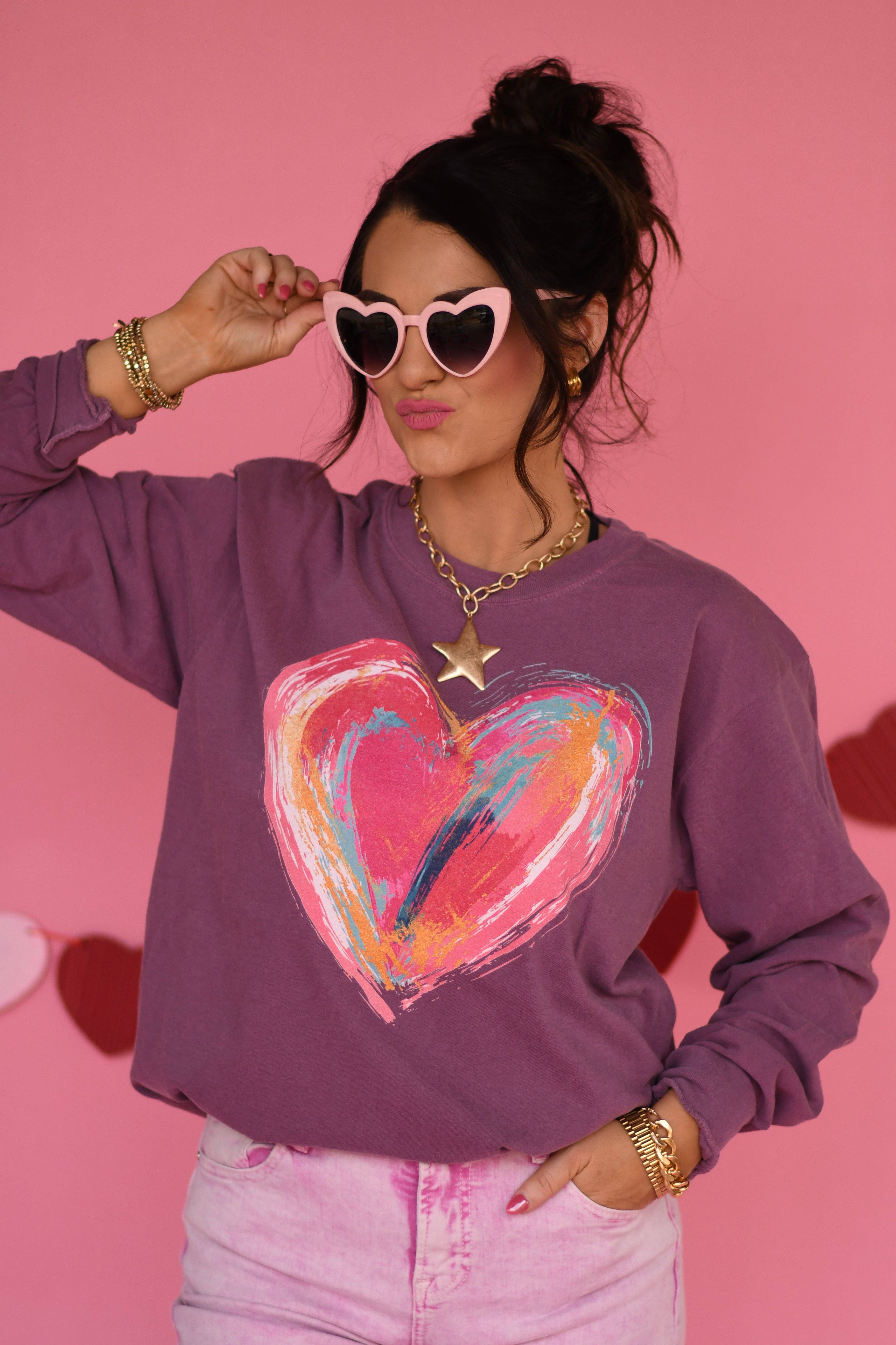 Swatch Heart Long Sleeve/Tee Hoodie, Sweatshirt | PodTeesHub.com