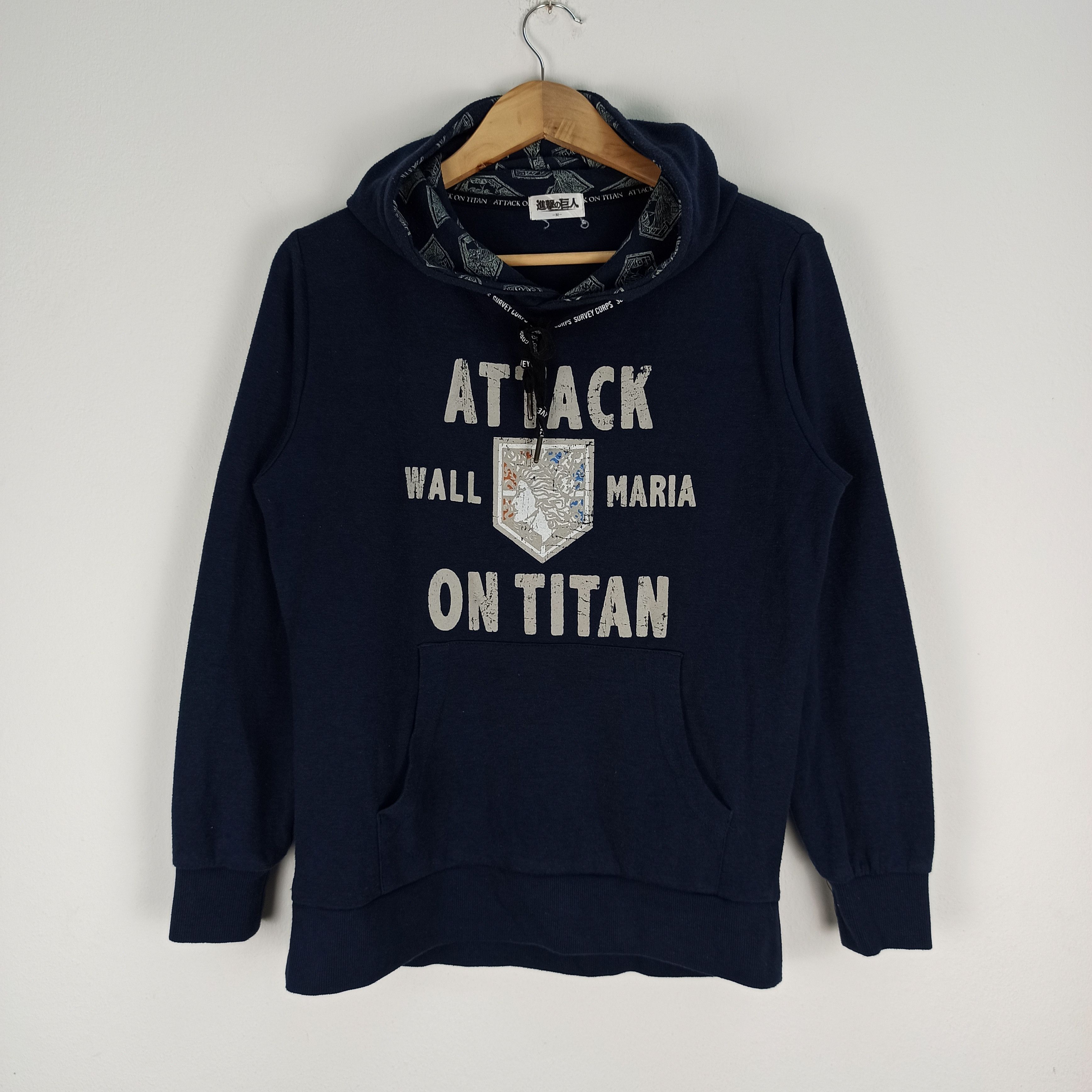 Rare Anime Attack On Titan Wall Maria Hoodie T-Shirts, Sweatshirt | PodTeesHub.com