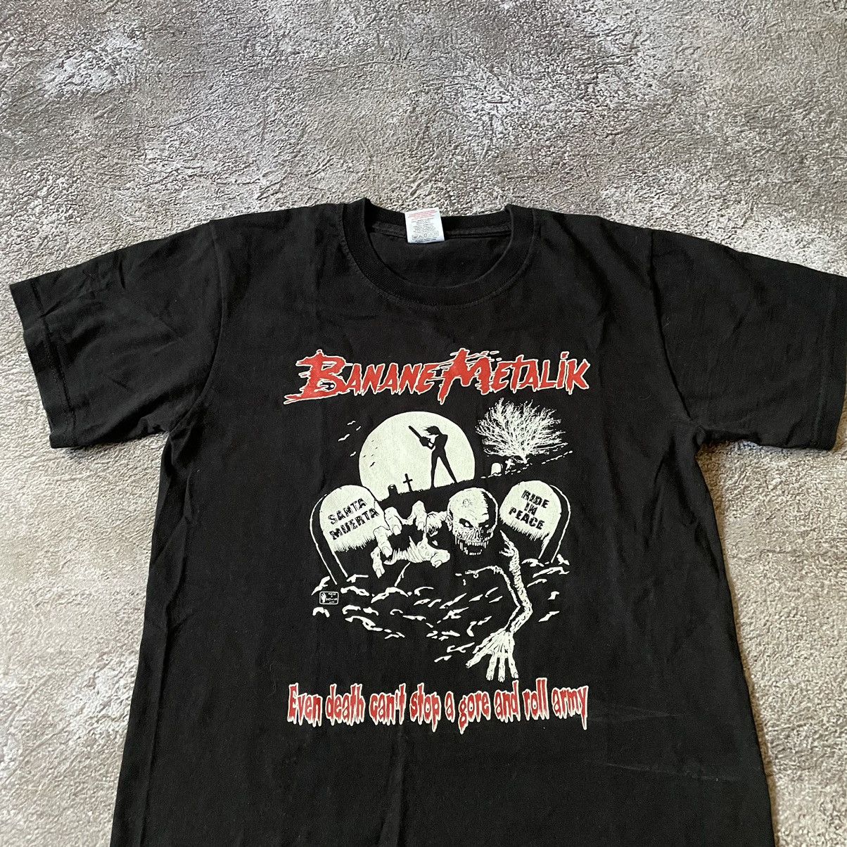 Band Tees Vintage Y2k Banane Metalik Blood Dead Skulls Horror Tee Hoodie, Sweatshirt | PodTeesHub.com