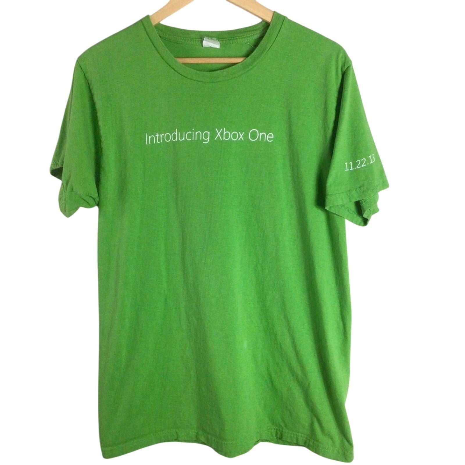 Other 2013 Xbox One Launch Collector Green Game Large T-Shirts, Hoodie, Sweatshirt