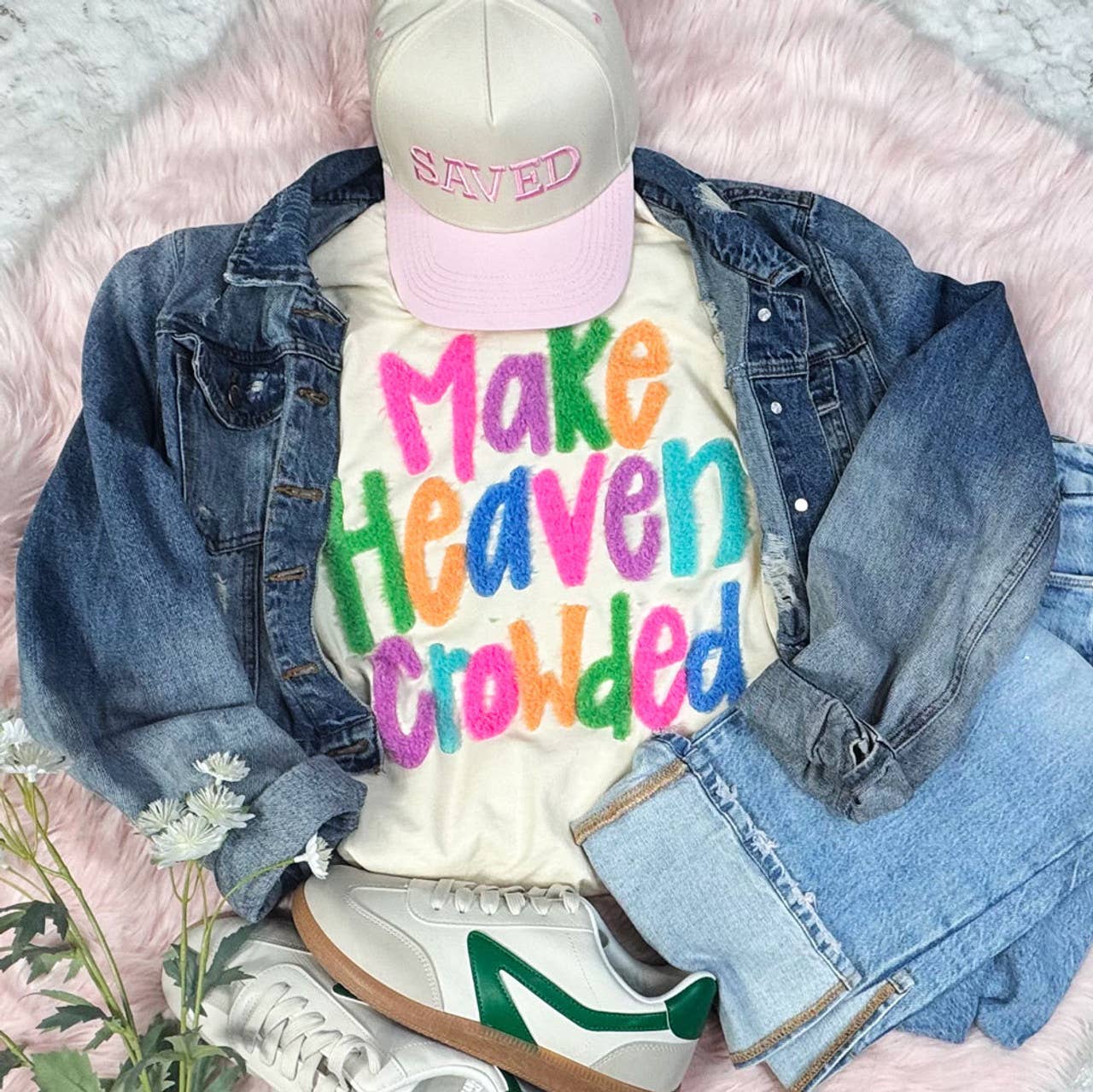 Make Heaven Crowded Fluffy Tee Hoodie, Sweatshirt | PodTeesHub.com