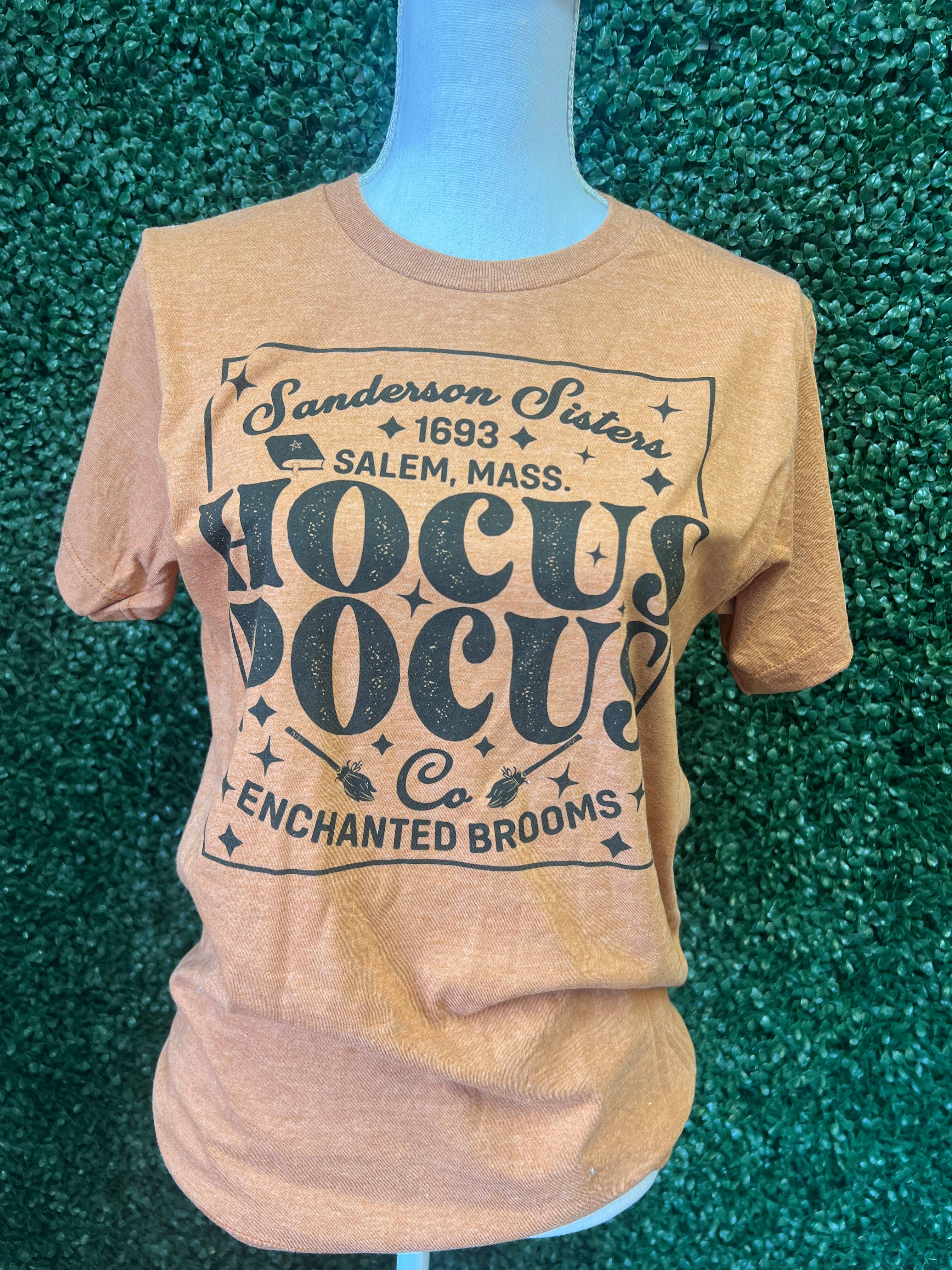 Hocus Pocus On Rust Tee Hoodie, Sweatshirt | PodTeesHub.com