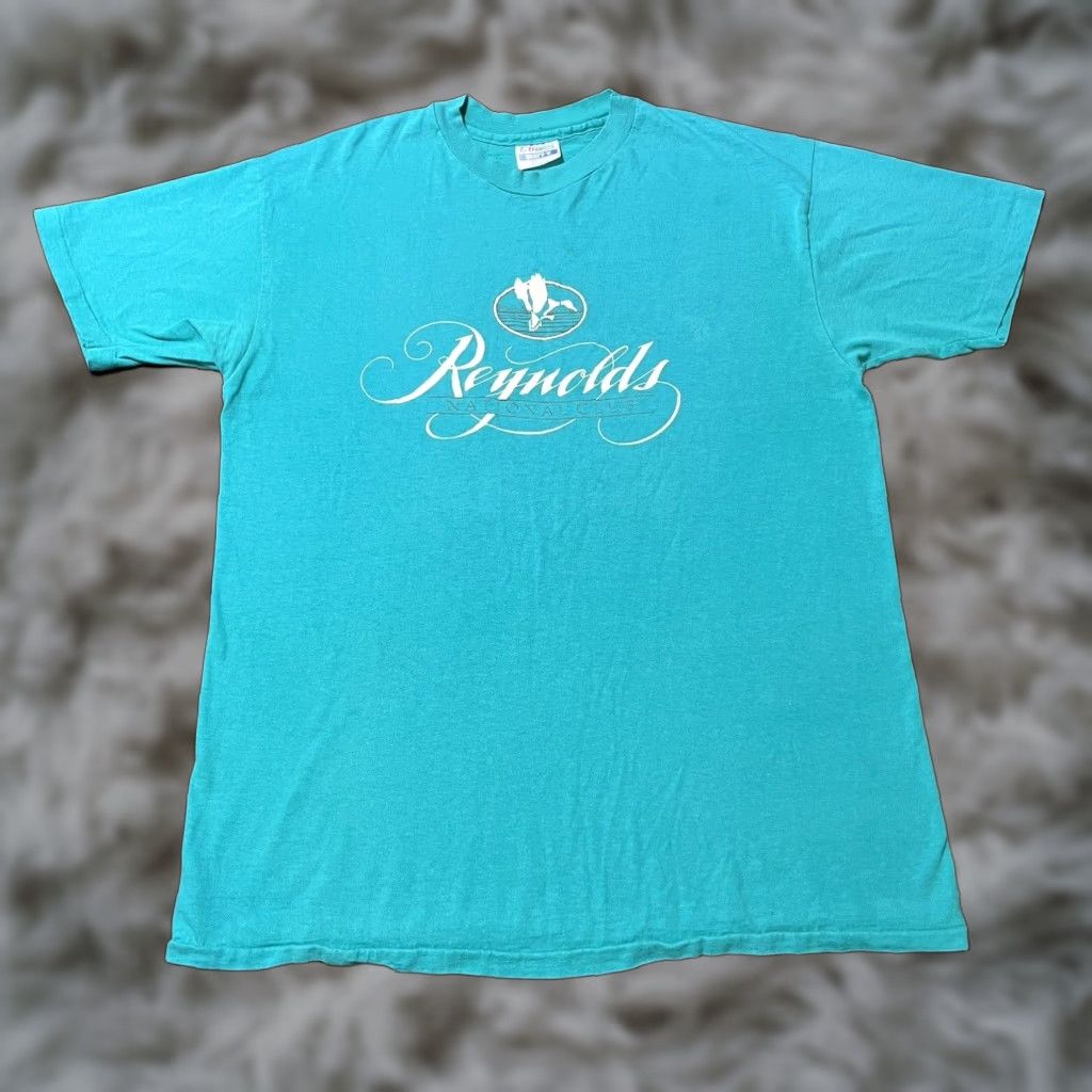 Vintage Duck Hunting Reynolds Shirt 80s Movie Nra Usa Hanes Beefy T Xl Blue Cotton T Shirt M Hoodie, Sweatshirt