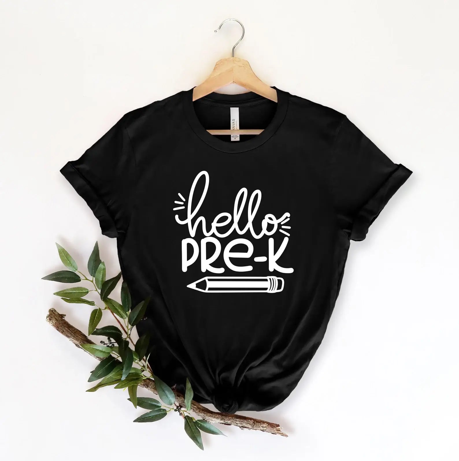 Hello Pre-K T-Shirt Hoodie, Sweatshirt | PodTeesHub.com