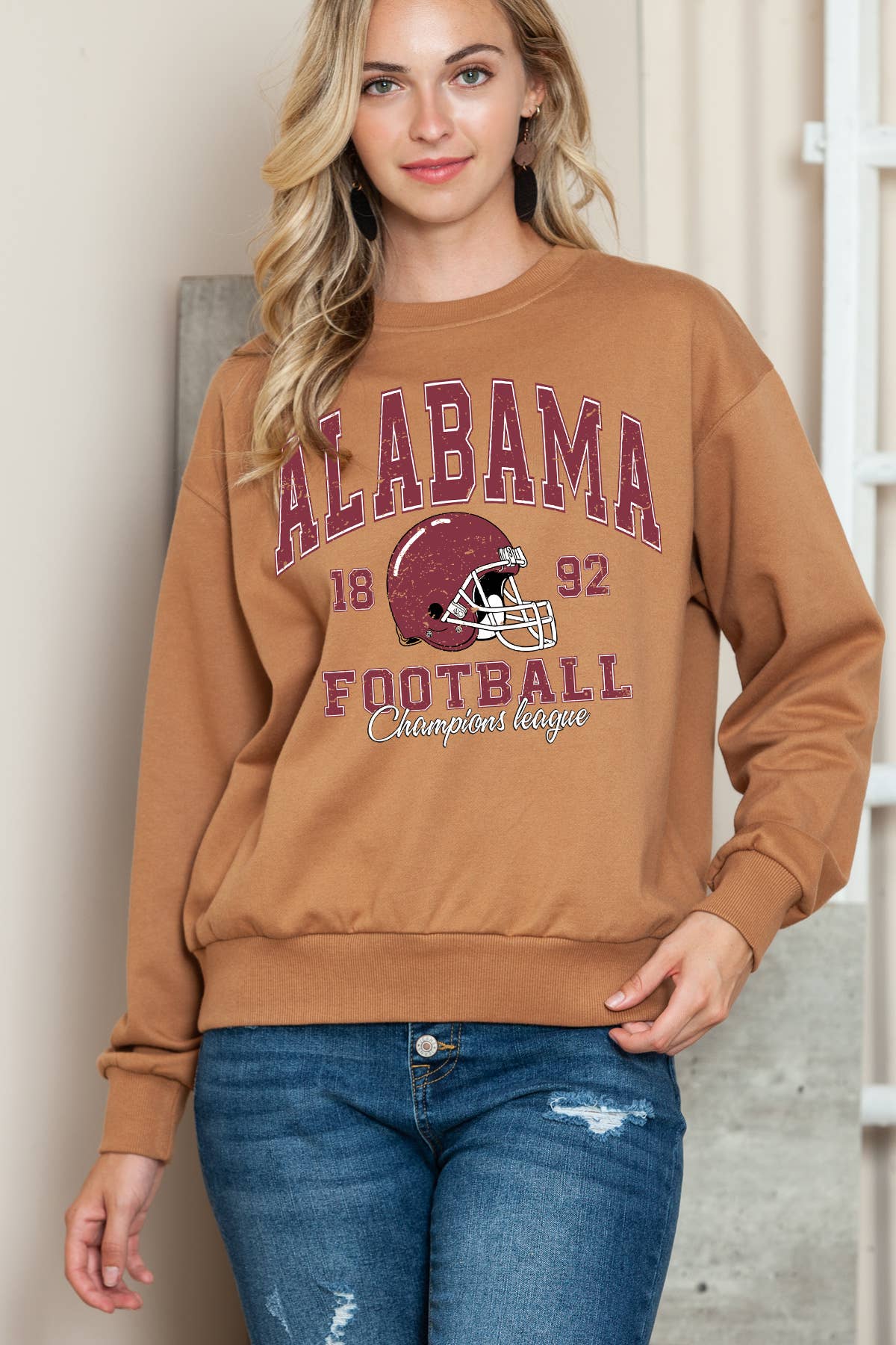 Women Alabama Football Graphic Print Sweater T-Shirts, Hoodie, Sweatshirt | PodTeesHub.com