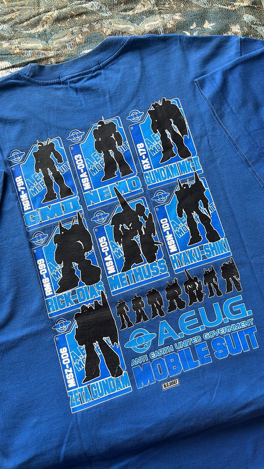 Anime Vintage Gundam Zeta Anime T Shirt Hoodie, Sweatshirt | PodTeesHub.com