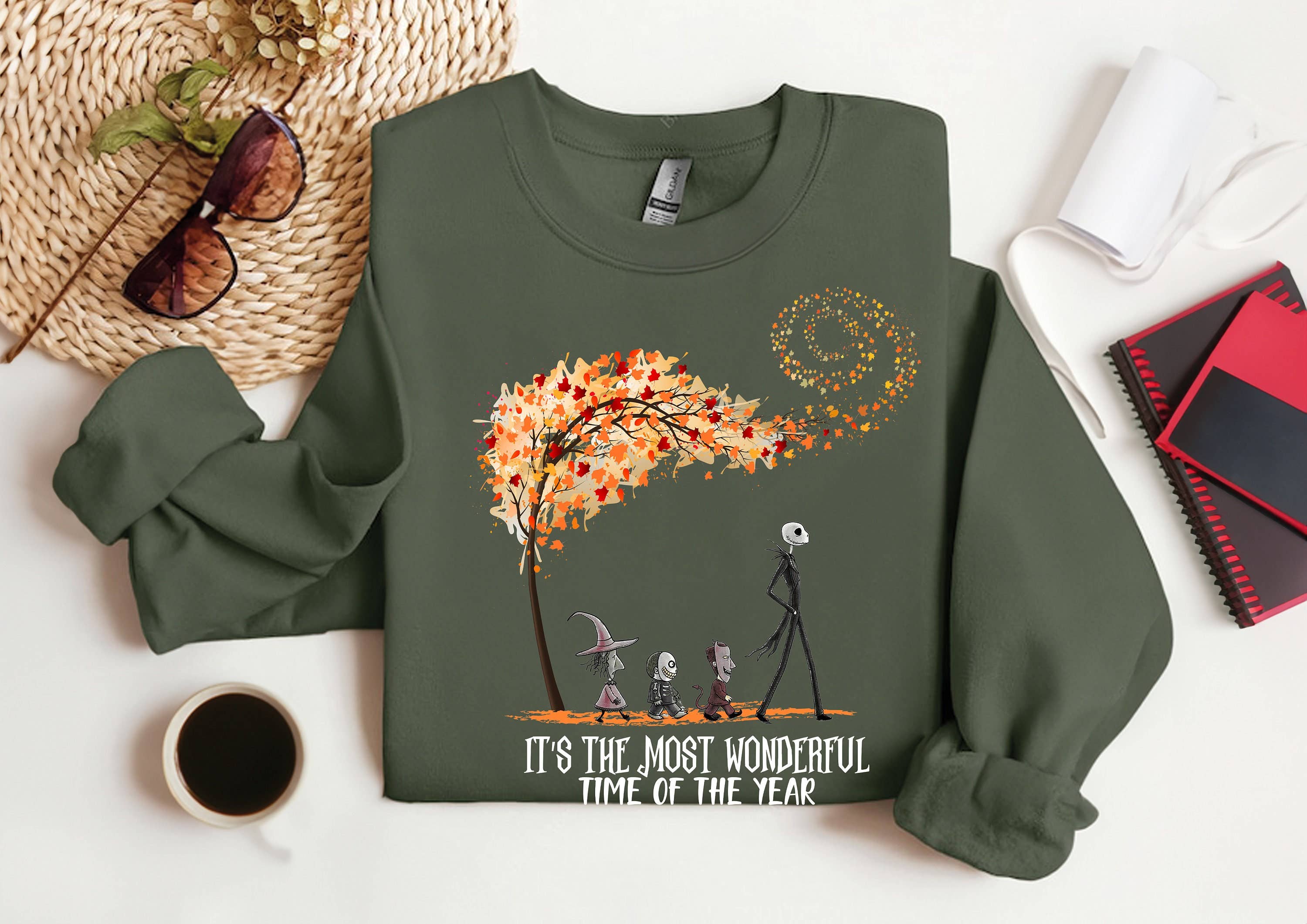 It's the Most Wonderful Time Halloween Sweatshirt - Spooky T-Shirts, Hoodie | PodTeesHub.com