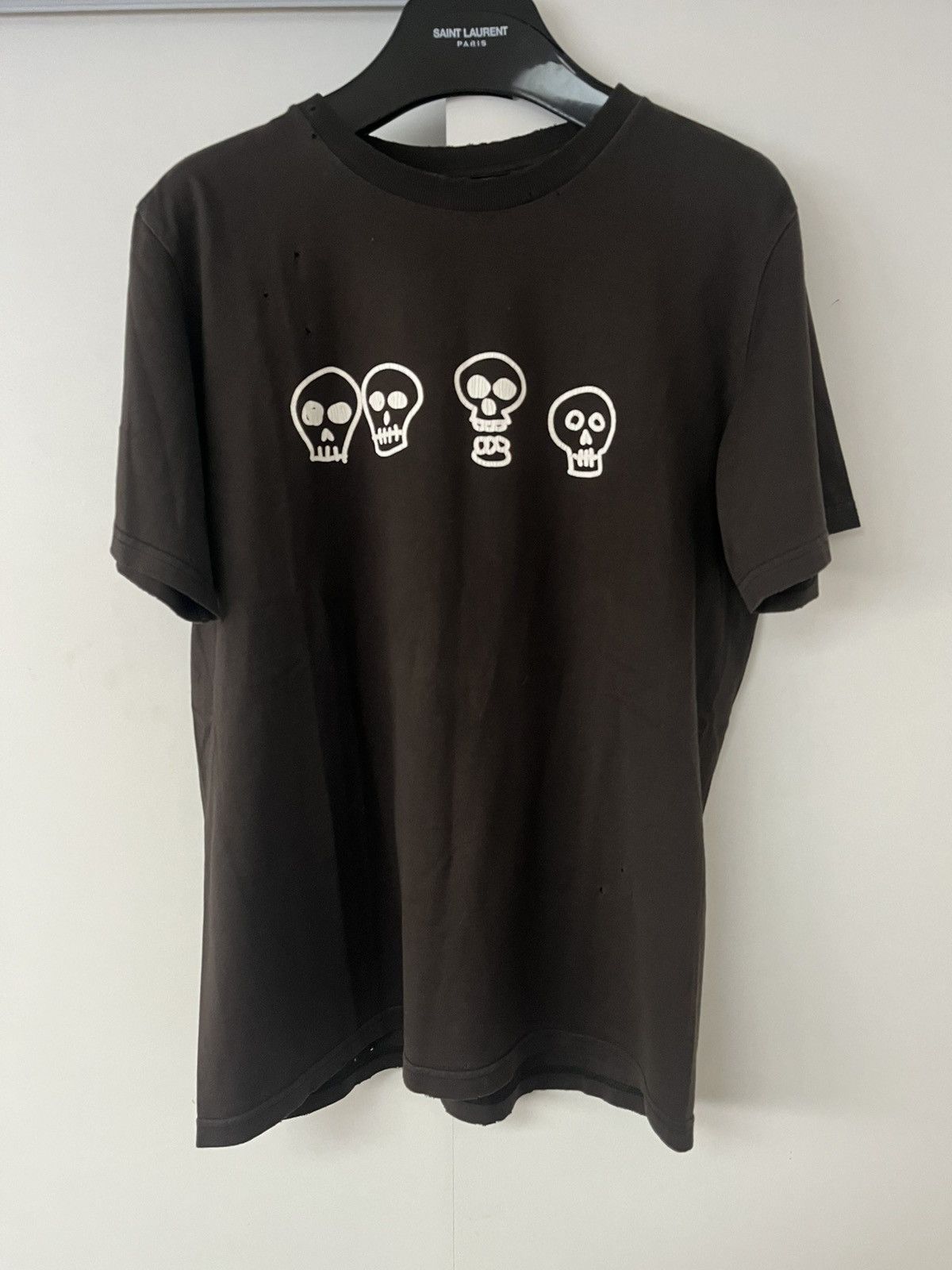 N Ine Number N Ine Distressed Nightcrawler Skulls Vintage T Shirt Hoodie, Sweatshirt | PodTeesHub.com