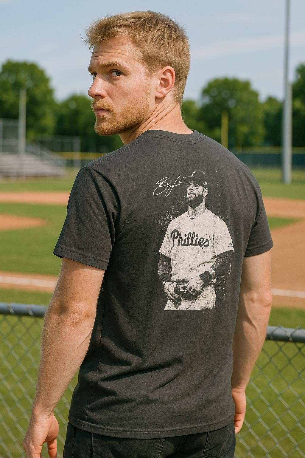 Bryce Harper Philadelphia Phillies Player Shirt Hoodie, Sweatshirt | PodTeesHub.com