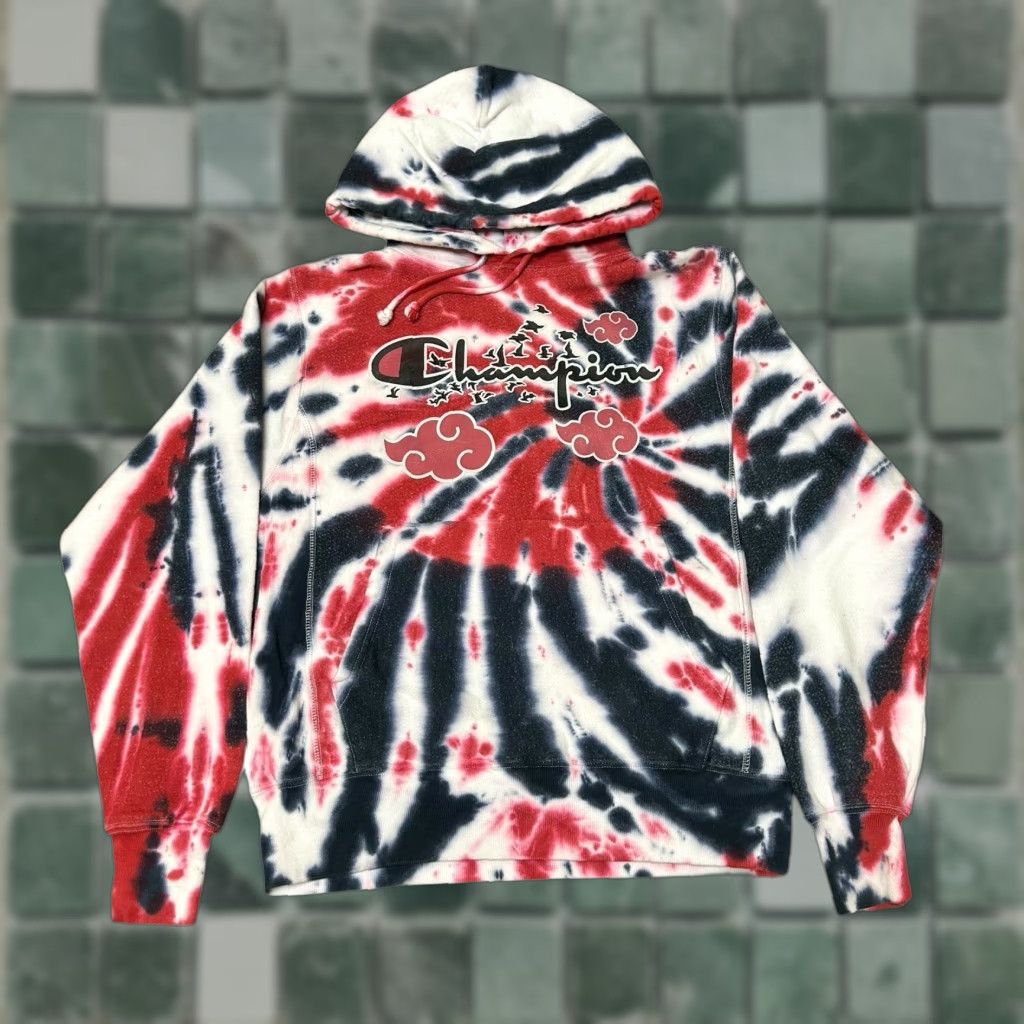 Champion Hoodie Adult S Red Reverse Weave Itachi Version Anime Mens T-Shirts, Sweatshirt | PodTeesHub.com
