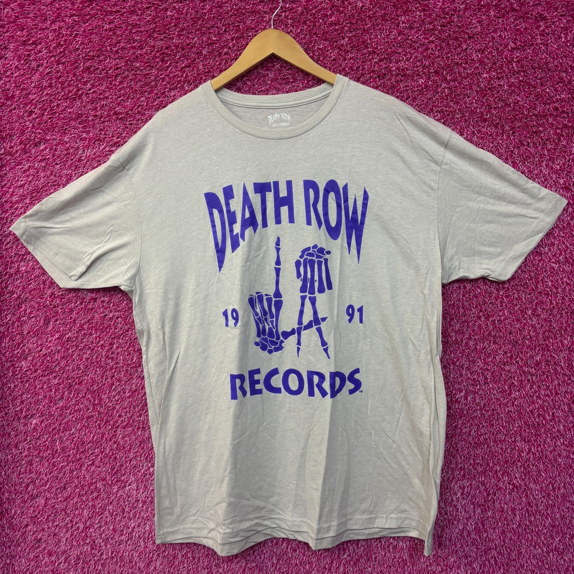 Row Records Death Row Records Grim Reaper La Hands 1991 Hip Hop Tee 2xl Hoodie, Sweatshirt | PodTeesHub.com