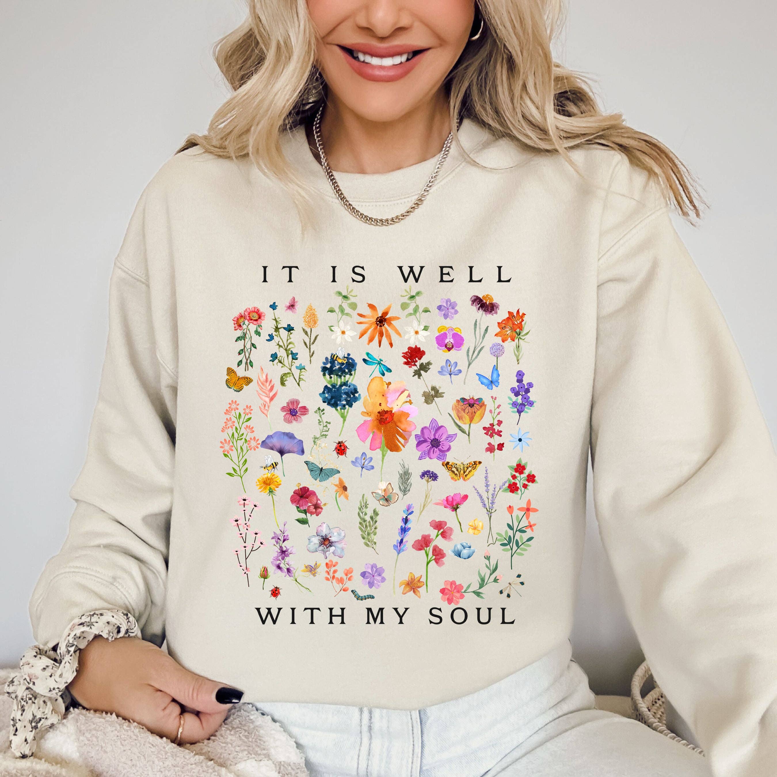 It Is Well with My Soul, Christian, Faith, Hymn, Sweatshirt T-Shirts, Hoodie | PodTeesHub.com