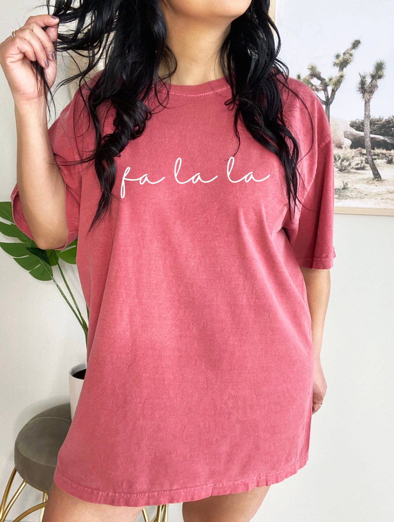 Fa La La Christmas Shirt Hoodie, Sweatshirt | PodTeesHub.com