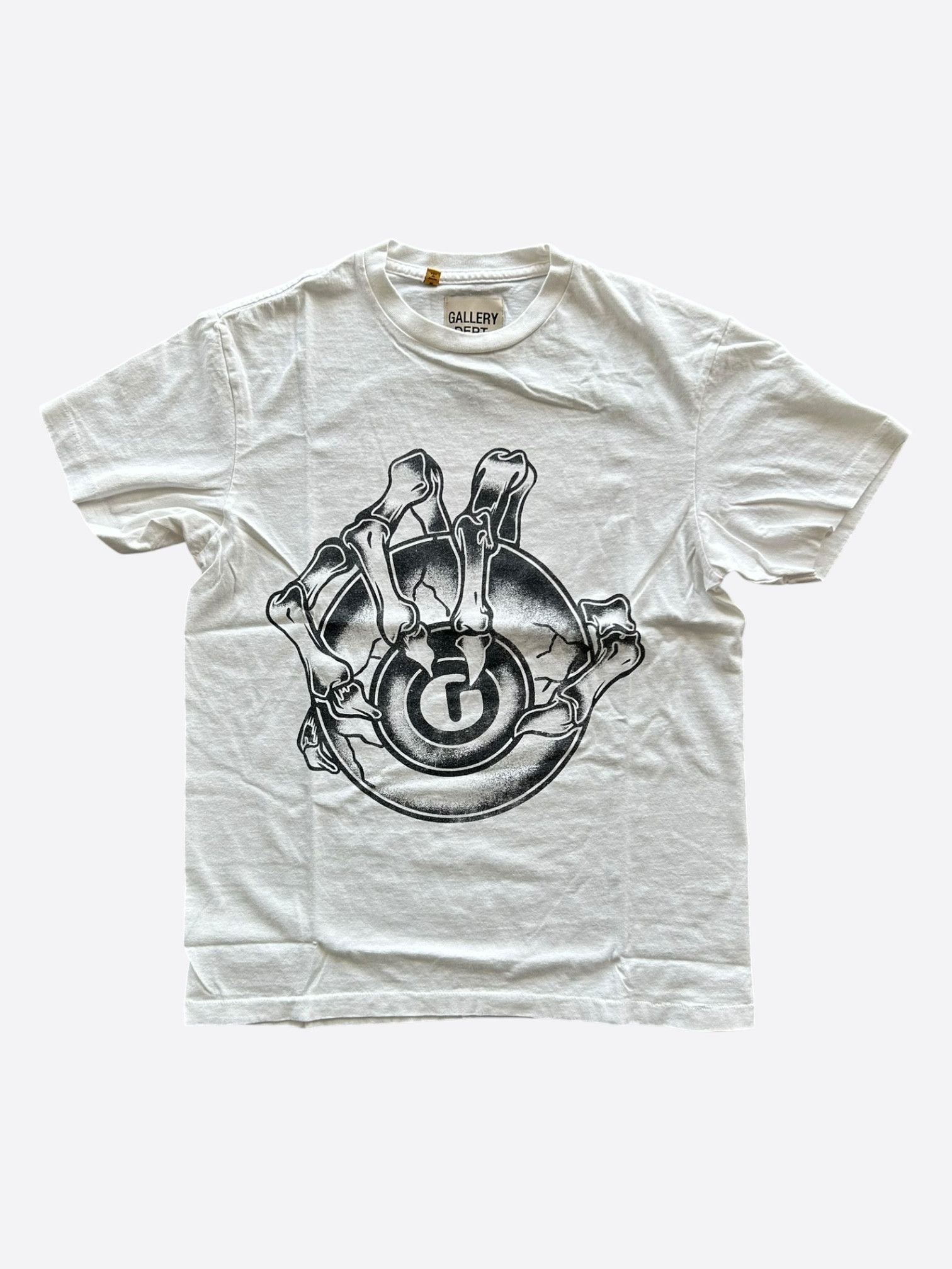 Dept Gallery Dept White Black Big G Ball T Shirt Hoodie, Sweatshirt | PodTeesHub.com