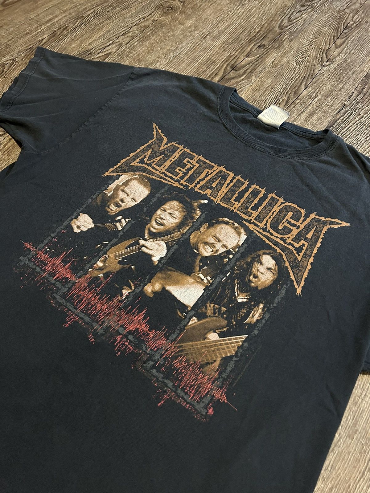 Vintage 90s Metallica Band Hanes Heavyweigh T-Shirts, Hoodie, Sweatshirt | PodTeesHub.com